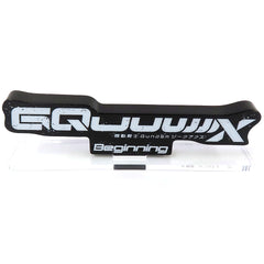 Movie Title Logo Acrylic Logo Display EX Black Mobile Suit Gundam GQuuuuuuX Beginning [USED]