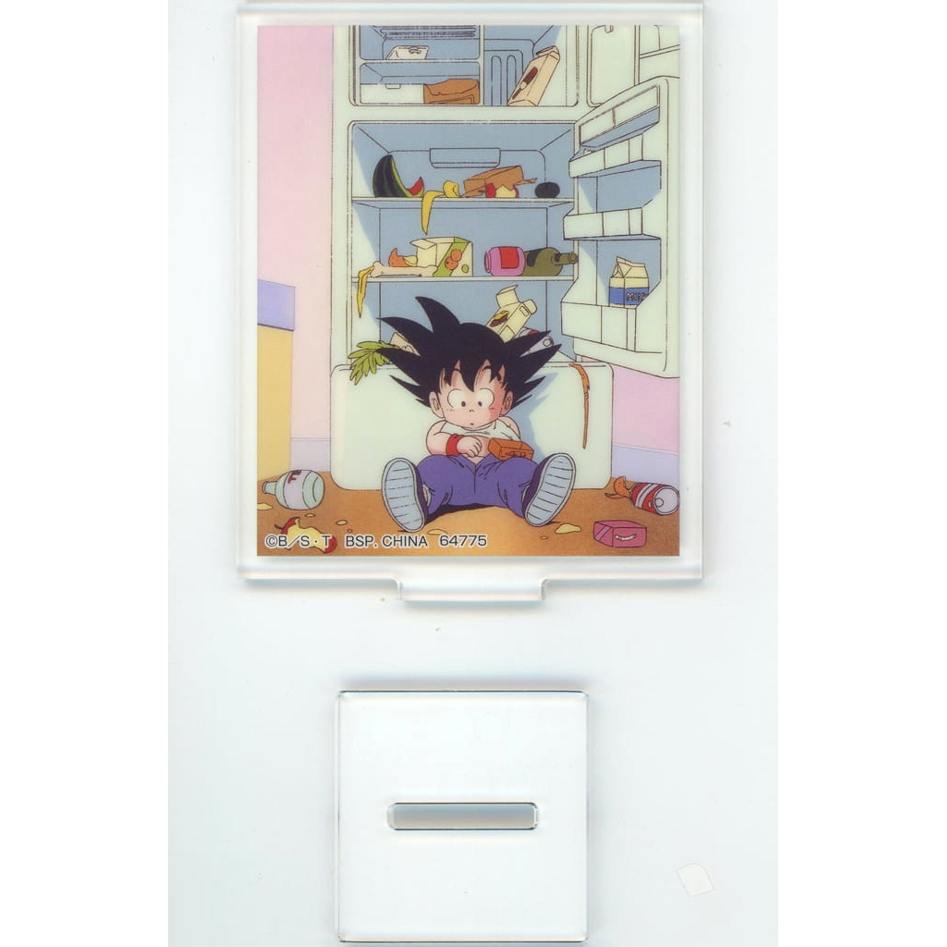 Dragon Ball Son Goku Refrigerator Ichiban Kuji Dragon History II Scene Still Acrylic Stand Prize E [USED]