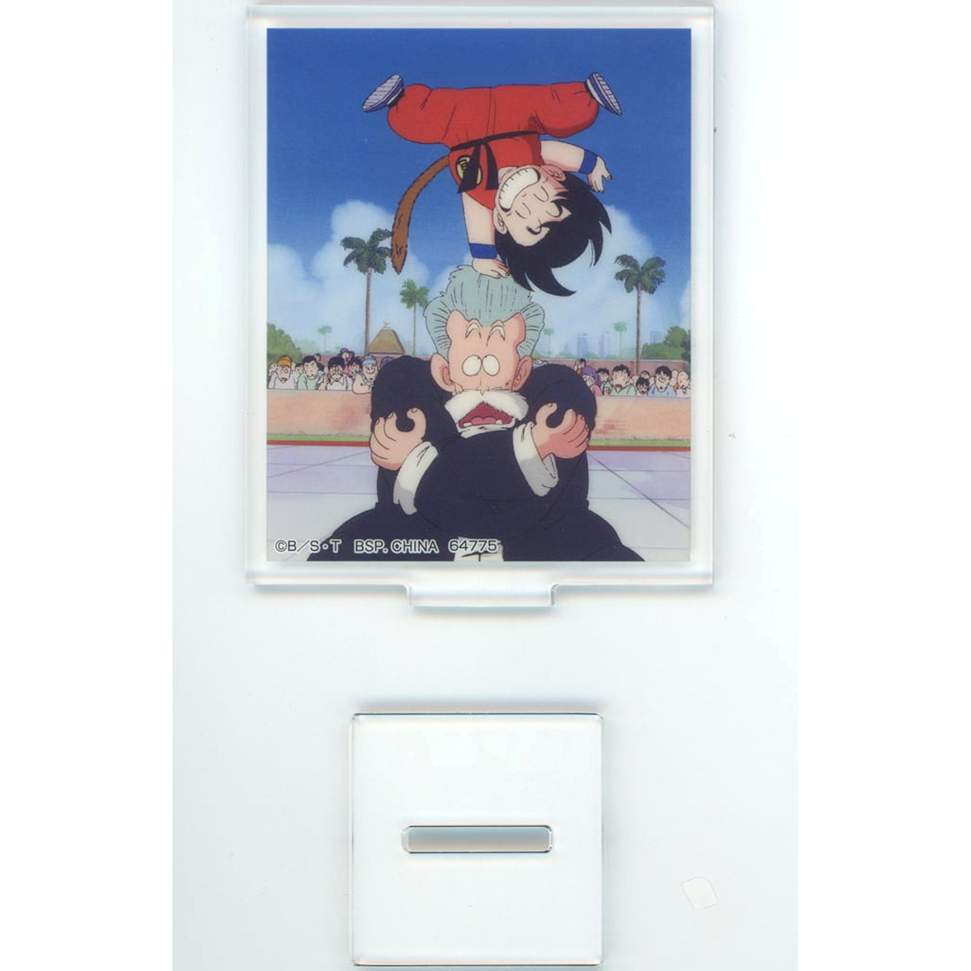 Ichiban Kuji Dragon Ball DRAGON HISTORY II Scene Acrylic Stand Jackie Chun & Son Goku Prize E Acrylic Stands [USED]