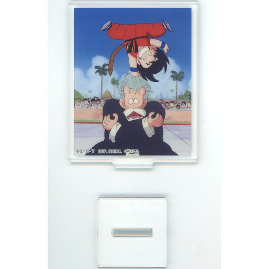 Ichiban Kuji Dragon Ball DRAGON HISTORY II Scene Acrylic Stand Jackie Chun & Son Goku Prize E Acrylic Stands [USED]