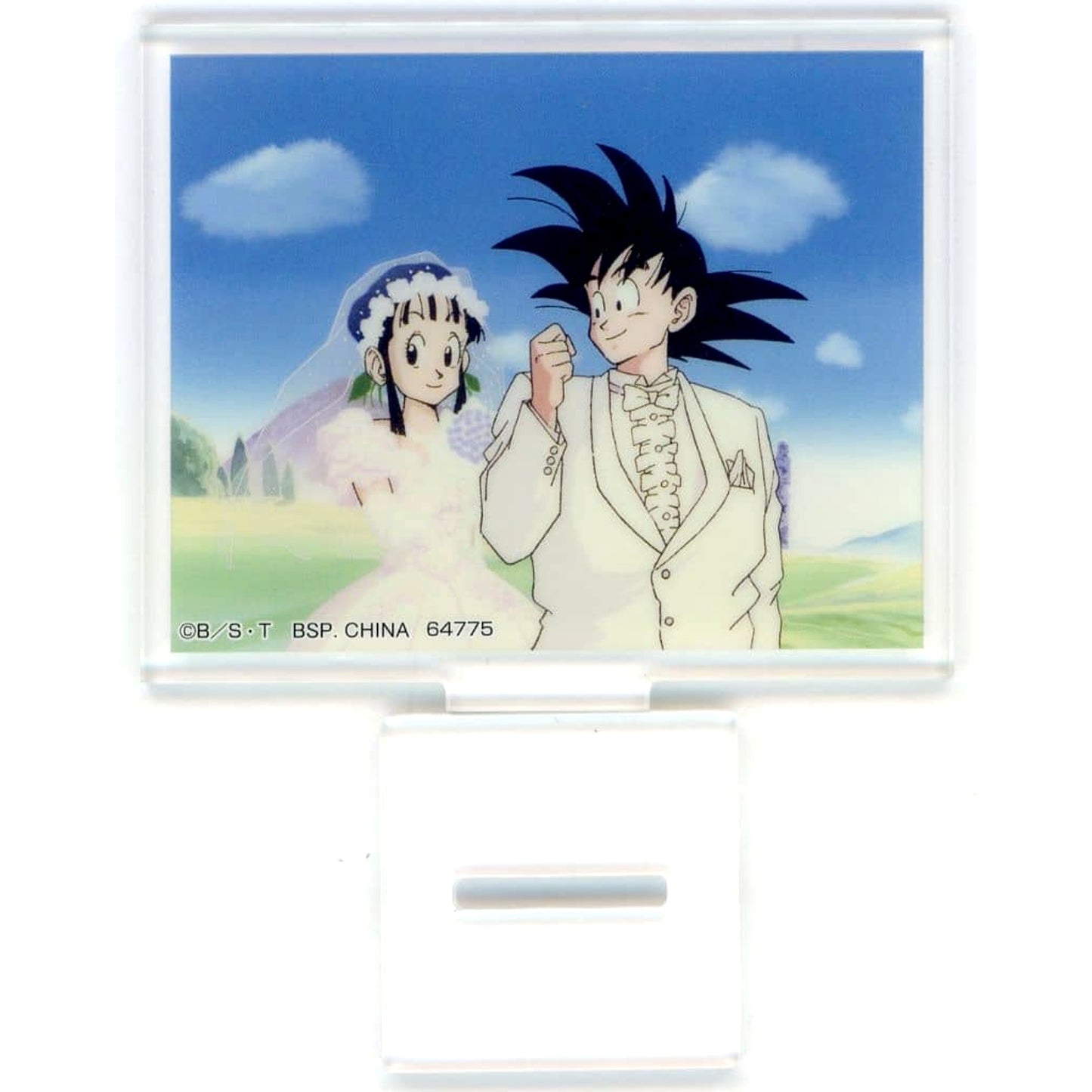 Dragon Ball Chi-Chi Son Goku Ichiban Kuji Dragon History II Scene Still Acrylic Stand Prize E [USED]