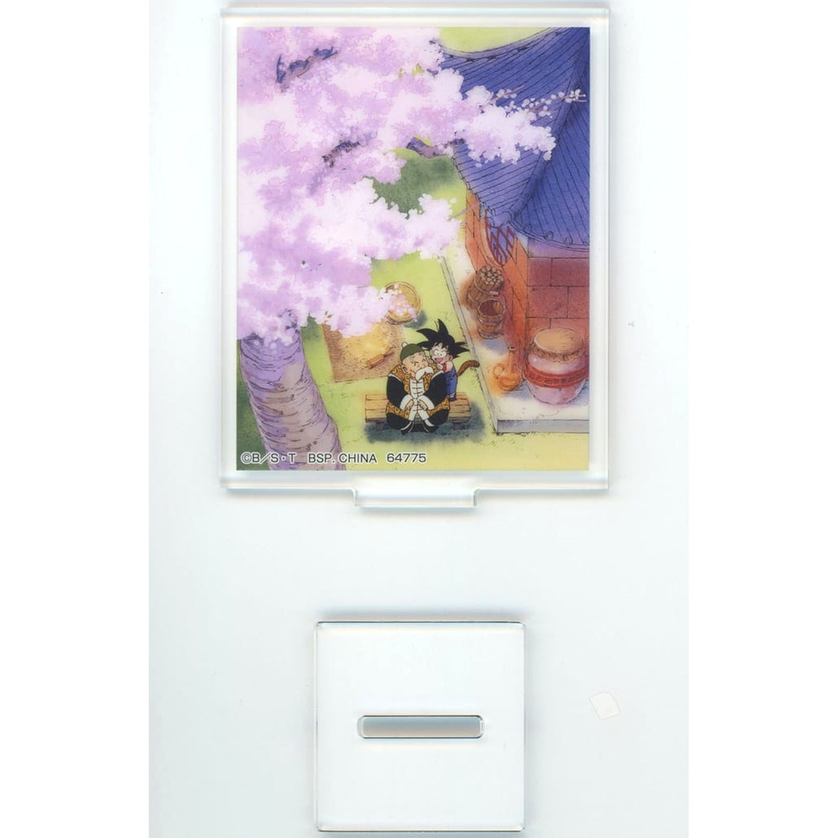 Dragon Ball Son Goku Grandpa Gohan Sakura Ichiban Kuji Dragon History II Scene Still Acrylic Stand Prize E Acrylic Stands [USED]
