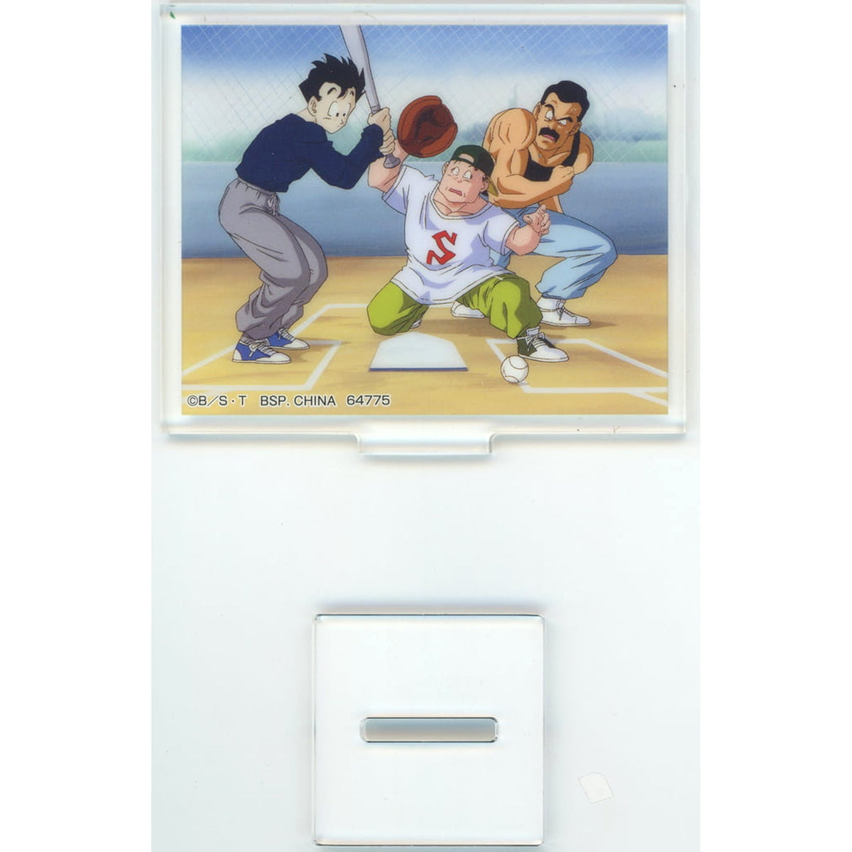 Ichiban Kuji Dragon Ball DRAGON HISTORY II Scene Acrylic Stand Gohan Baseball Prize E Acrylic Stands [USED]