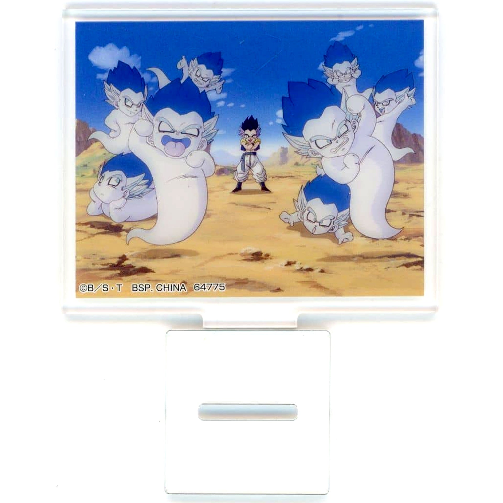 Gotenks Super Ghost Kamikaze Attack Dragon Ball Ichiban Kuji Dragon History II Scene Still Acrylic Stand Prize E [USED]