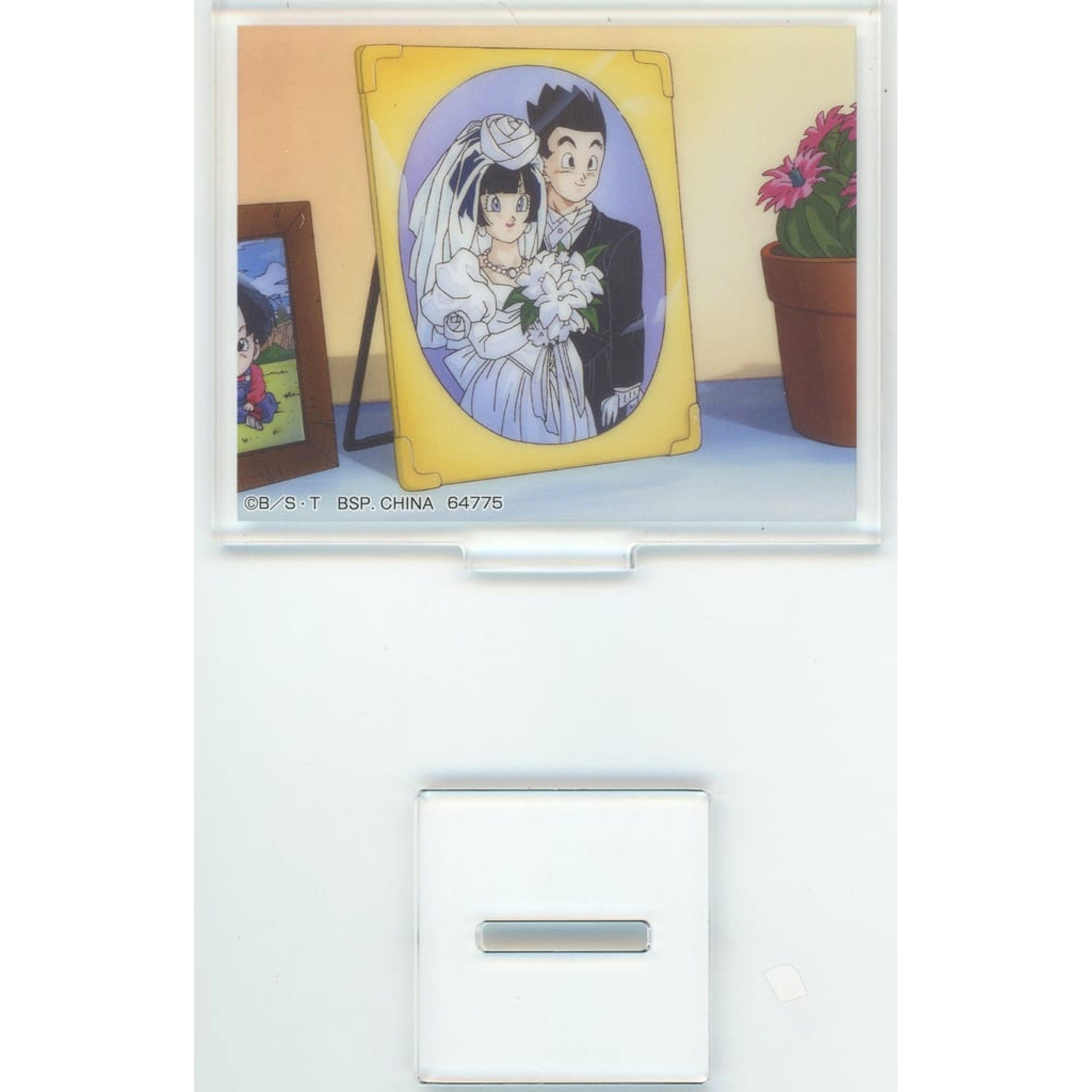 Dragon Ball Videl Son Gohan Ichiban Kuji Dragon History II Scene Still Acrylic Stand Prize E Acrylic Stands [USED]