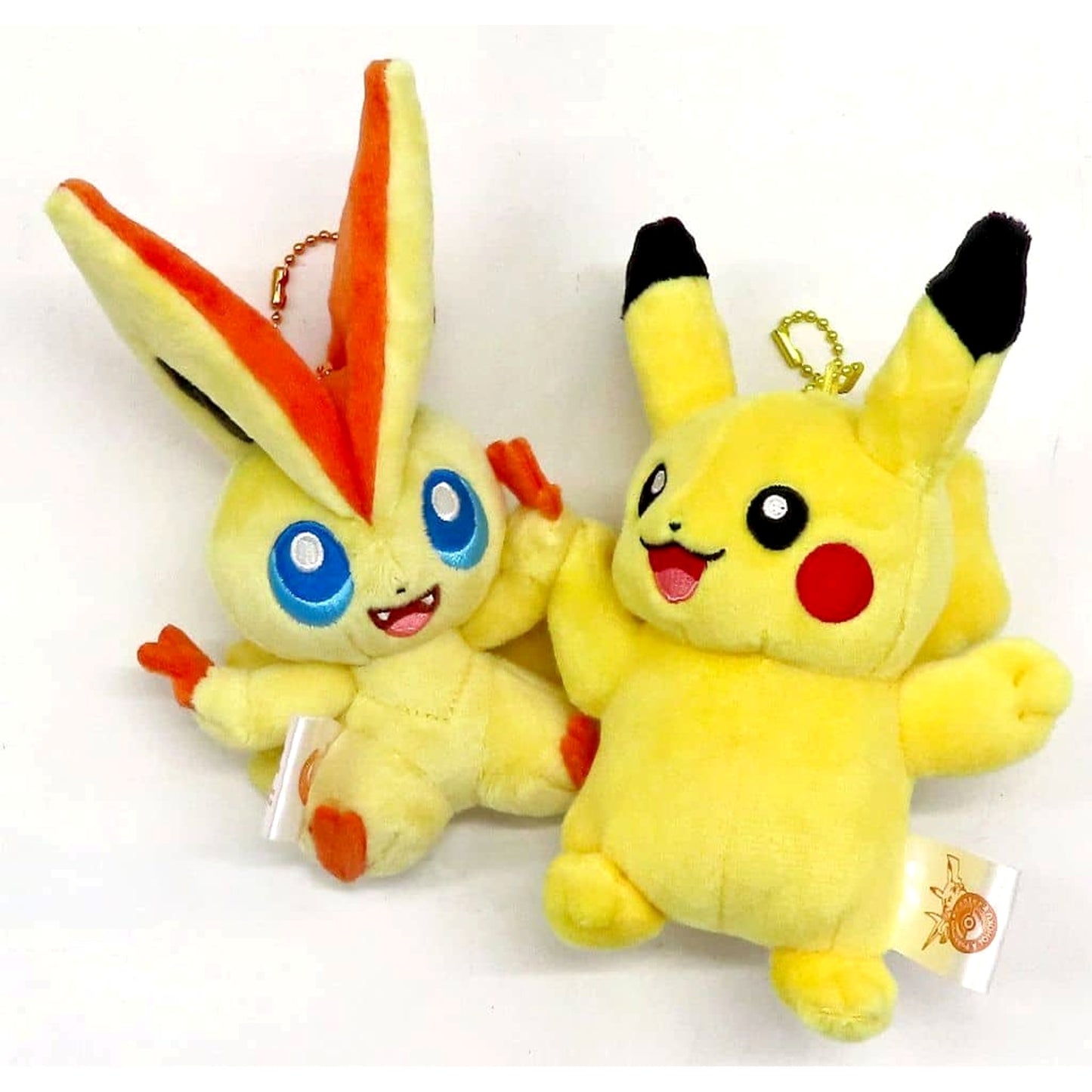 Pokemon Pikachu Victini High-Five Mascot Pokemon Center Tohoku R Pokemon Center Tohoku Renewal Commemoration Limited Mascot [USED]