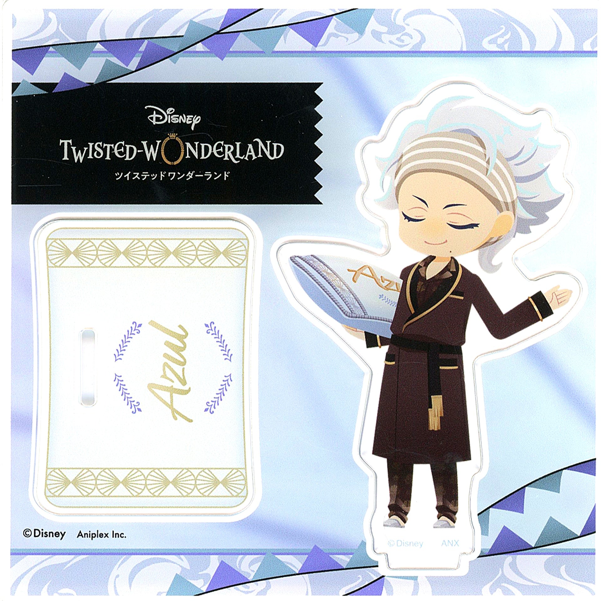 Azul Ashengrotto Azul's Birthday Commemorative Goods Disney Twisted-Wonderland Relaxing My Room Ver. Mini Acrylic Stand [USED]