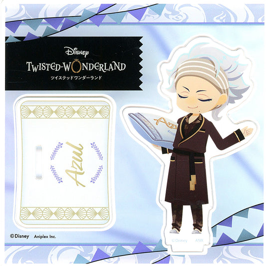 Azul Ashengrotto Azul's Birthday Commemorative Goods Disney Twisted-Wonderland Relaxing My Room Ver. Mini Acrylic Stand [USED]