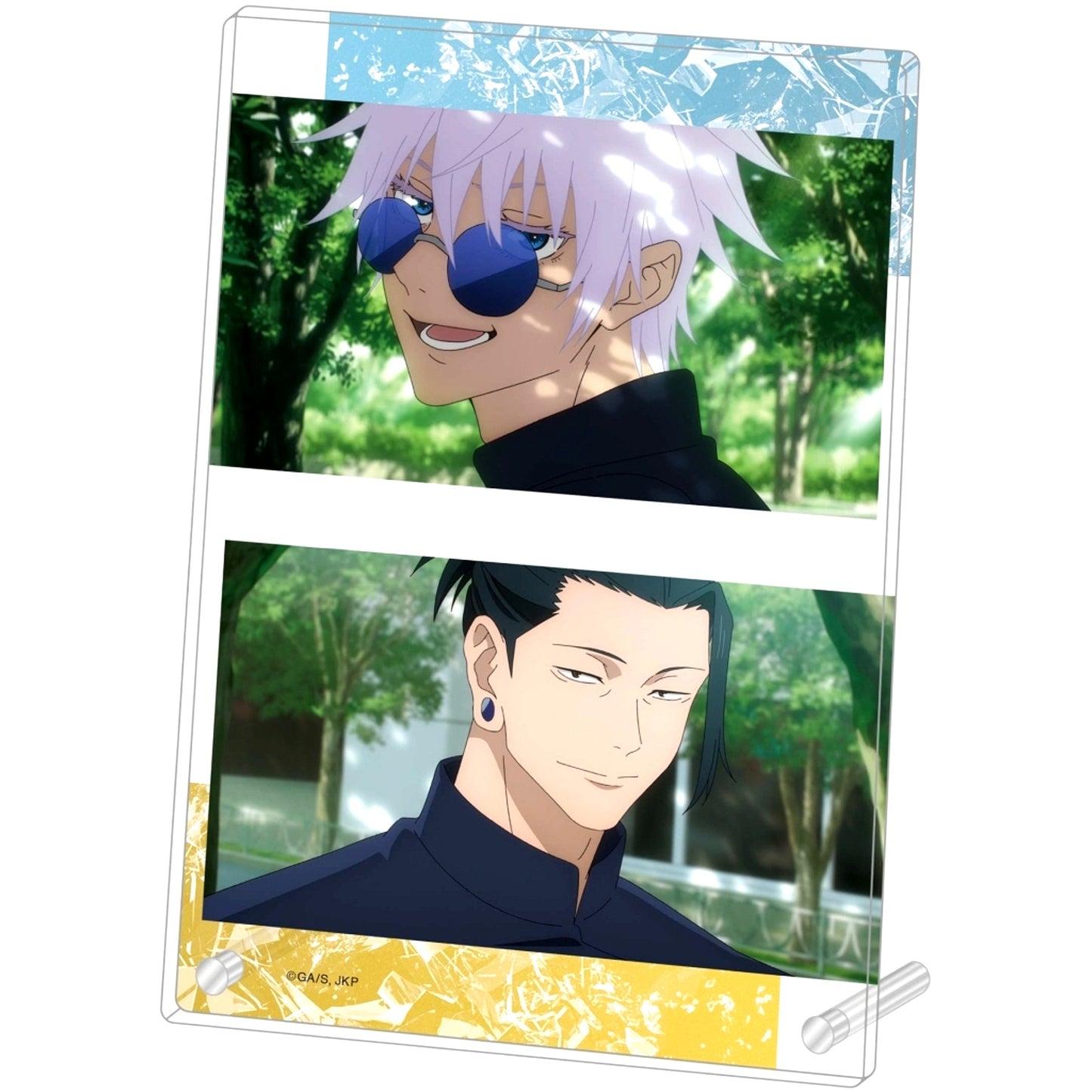 Satoru Gojo & Suguru Geto Hidden Inventory / Premature Death Acrylic Art Panel Jujutsu Kaisen Season 2 [USED]