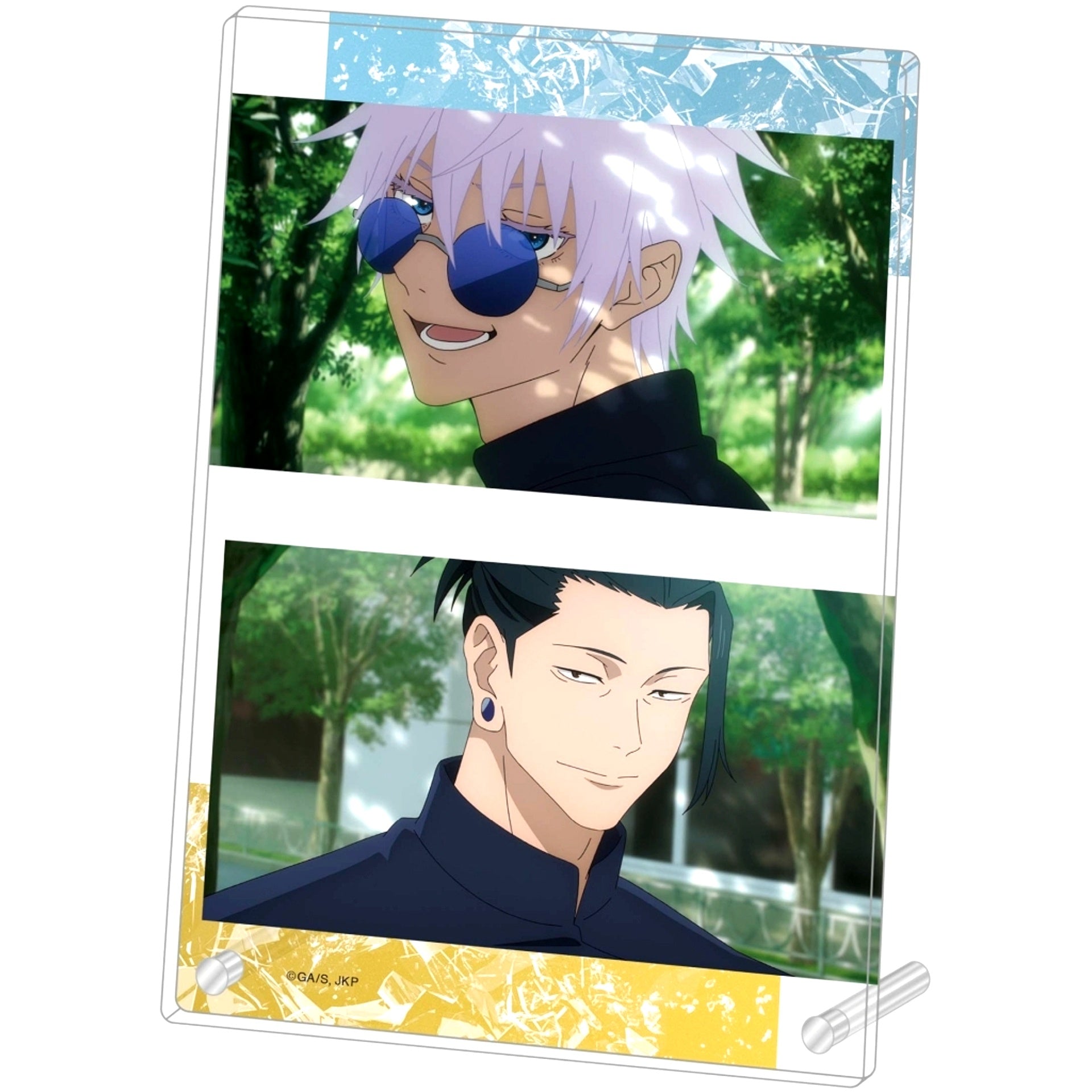 Satoru Gojo & Suguru Geto Hidden Inventory / Premature Death Acrylic Art Panel Jujutsu Kaisen Season 2 [USED]
