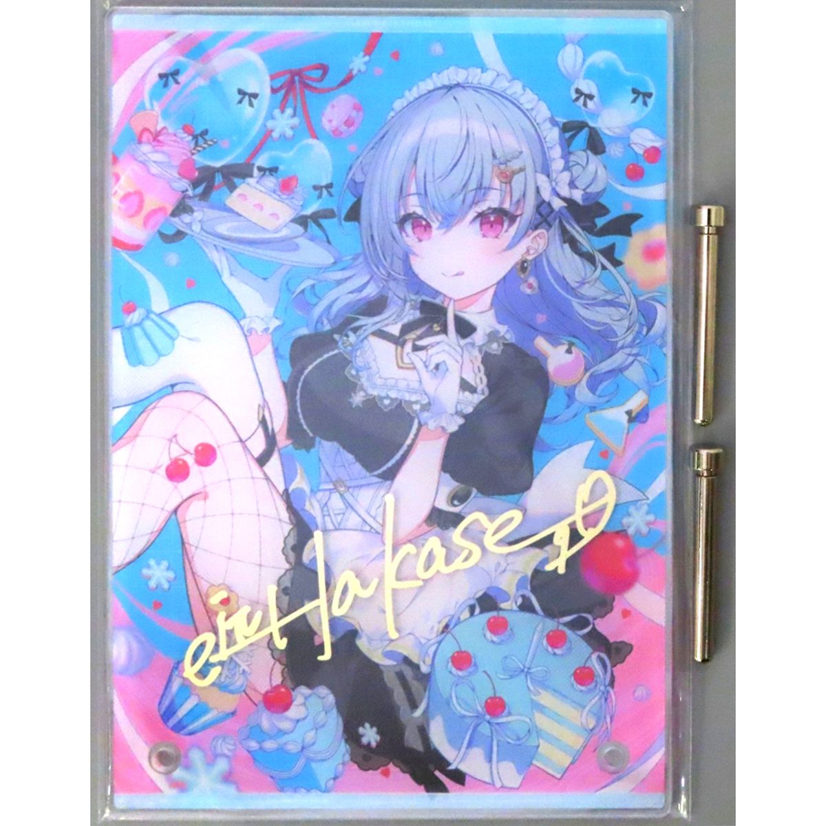 Hakase Fuyuki Virtual YouTuber Nijisanji A5 Acrylic Panel Replica Autograph Birthday 2025 Bonus Item Single Item [USED]