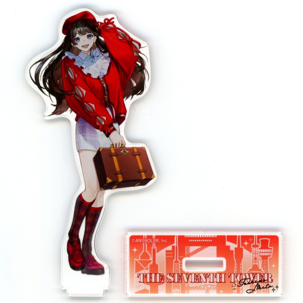 Tsukino Mito Virtual YouTuber Nijisanji Acrylic Stand NIJISANJI x THE SEVENTH TOWER [USED]