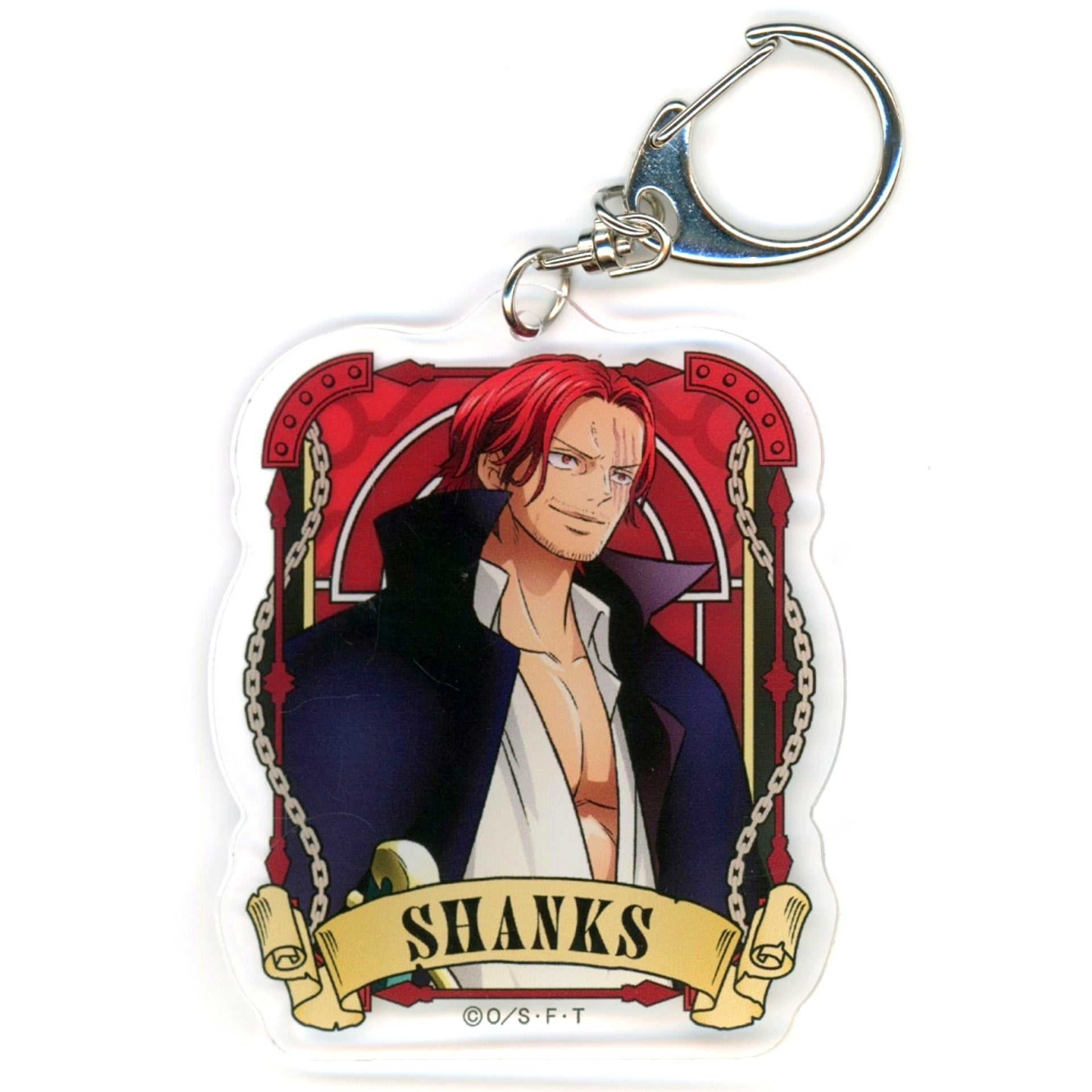 Shanks One Piece Ultimate Crew Vol. 8 Acrylic Keychain [USED]