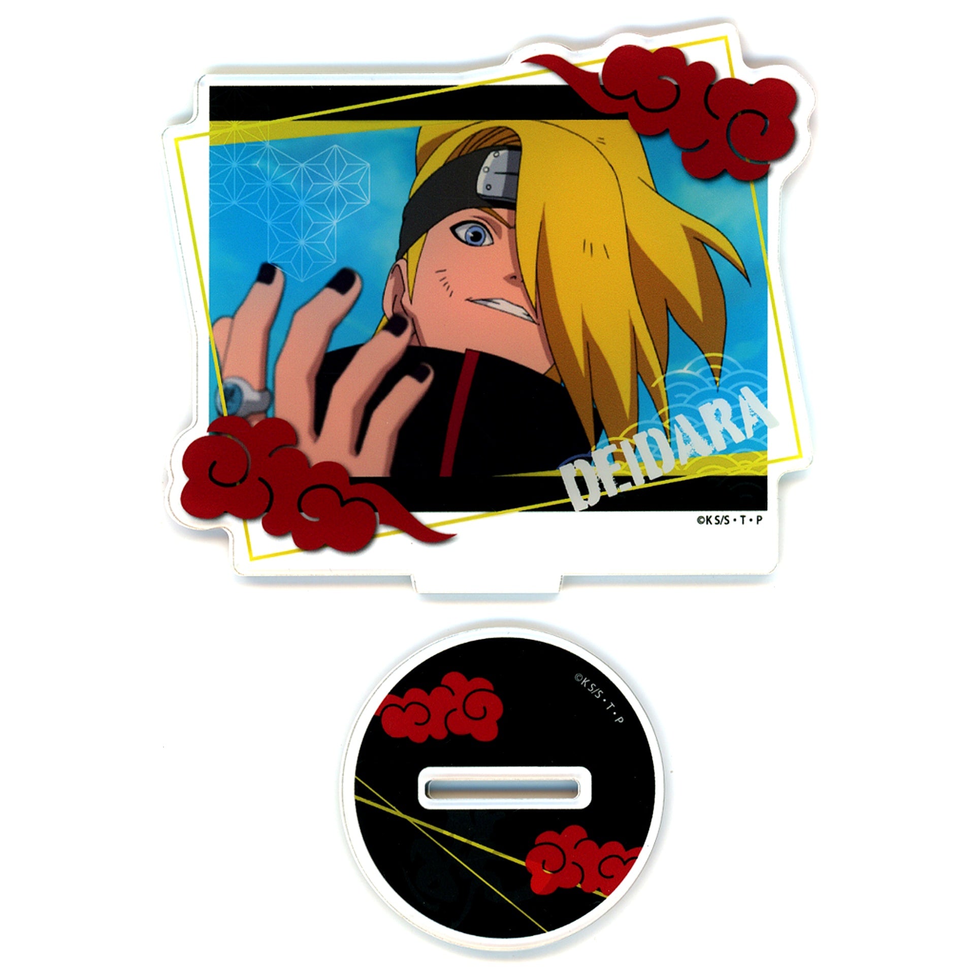 Deidara Naruto Shippuden Scene Shot Vol. 3 Acrylic Stand [USED]