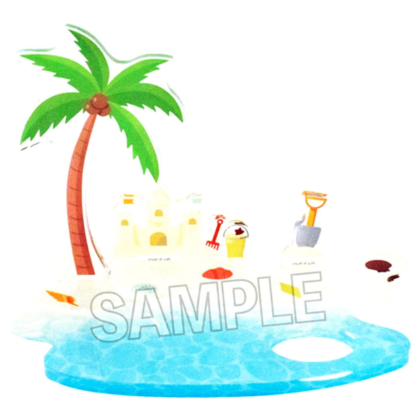Everlasting Summer Version Situation Palette on the Finger Haikyu!! [USED]
