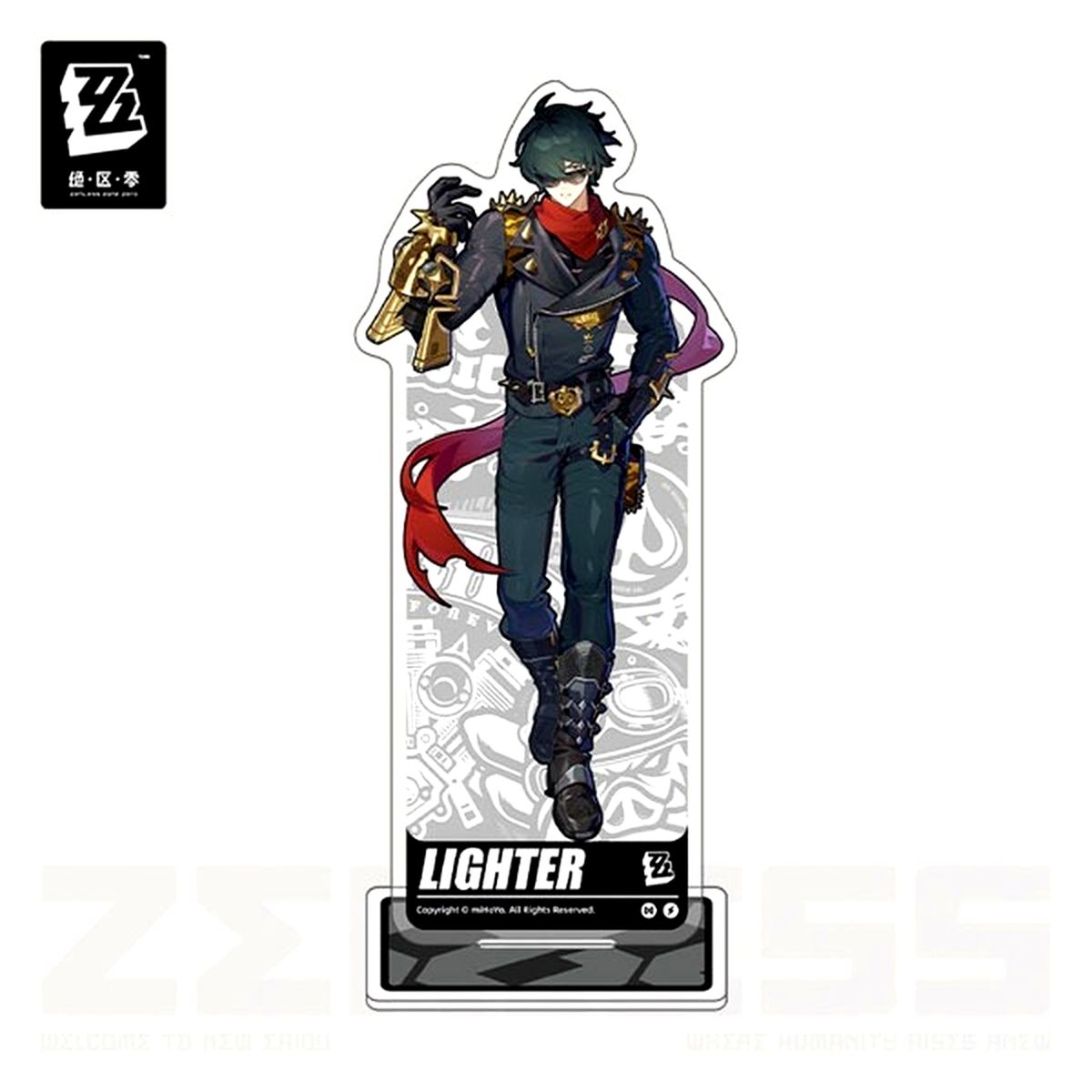 Lighter Standing Art Series Acrylic Stand Sons of Calydon Zenless Zone Zero [USED]