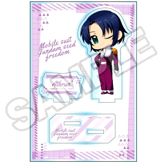 Athrun Zala Mobile Suit Gundam SEED FREEDOM Mochikko Vol. 2 Acrylic Stand Jr. [USED]
