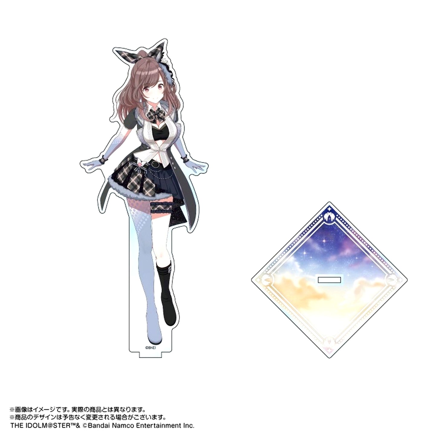 Kogane Tsukioka The Idolmaster Shiny Colors BIG Acrylic Stand Vol.5 283PRODUCTION SHOP 2025 Classic Season [USED]