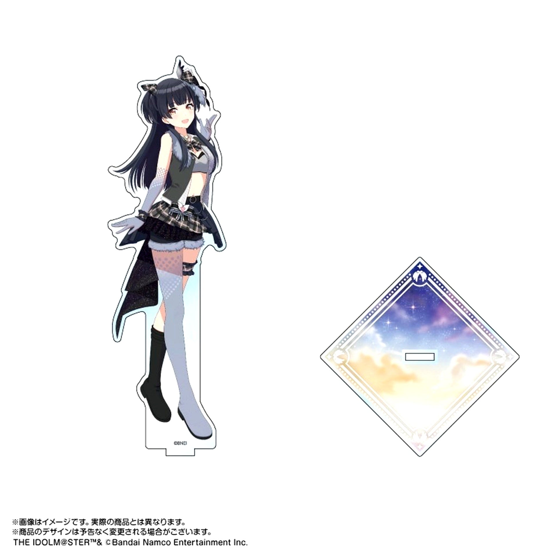 Fuyuko Mayuzumi The Idolmaster Shiny Colors BIG Acrylic Stand Vol.4 283PRODUCTION SHOP 2025 Classic Season [USED]