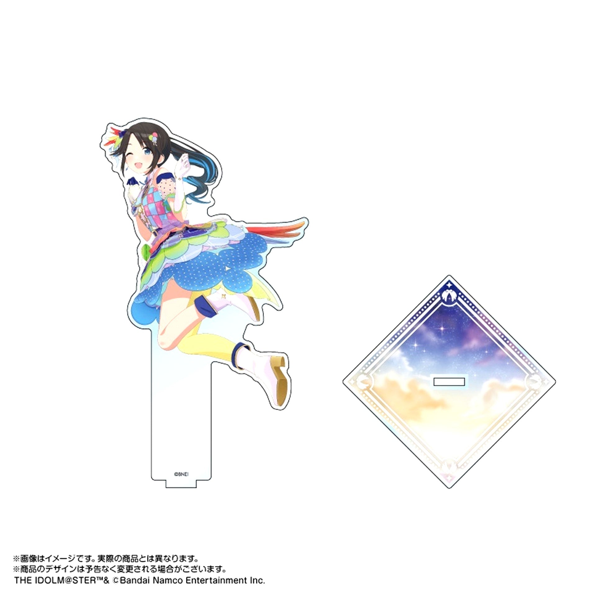 Yuika Mitsumine The Idolmaster Shiny Colors Big Acrylic Stand Vol. 8 283PRODUCTION SHOP 2025 Classic Season [USED]