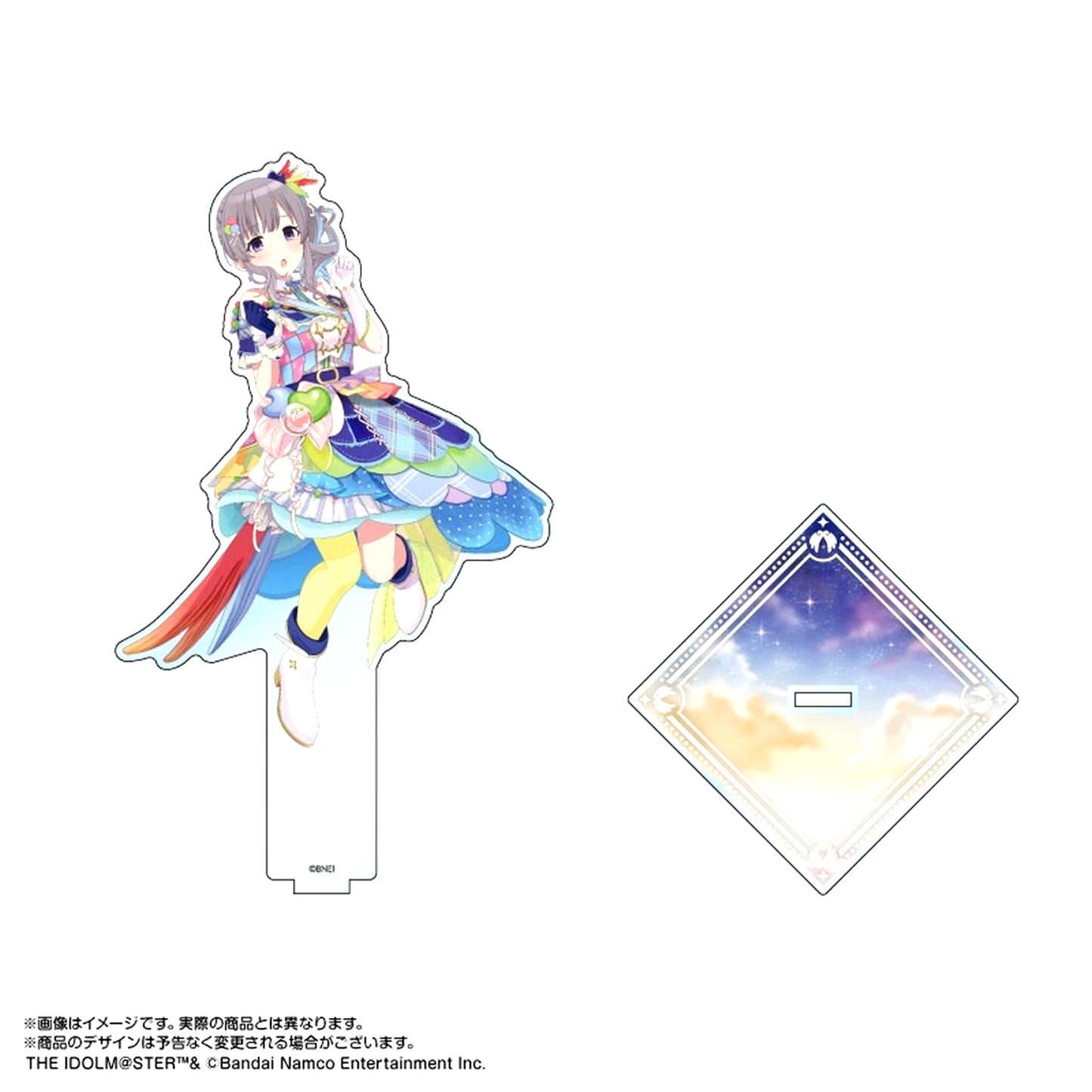 Kiriko Yuikoku The Idolmaster Shiny Colors BIG Acrylic Stand Vol.8 283PRODUCTION SHOP 2025 Classic Season [USED]
