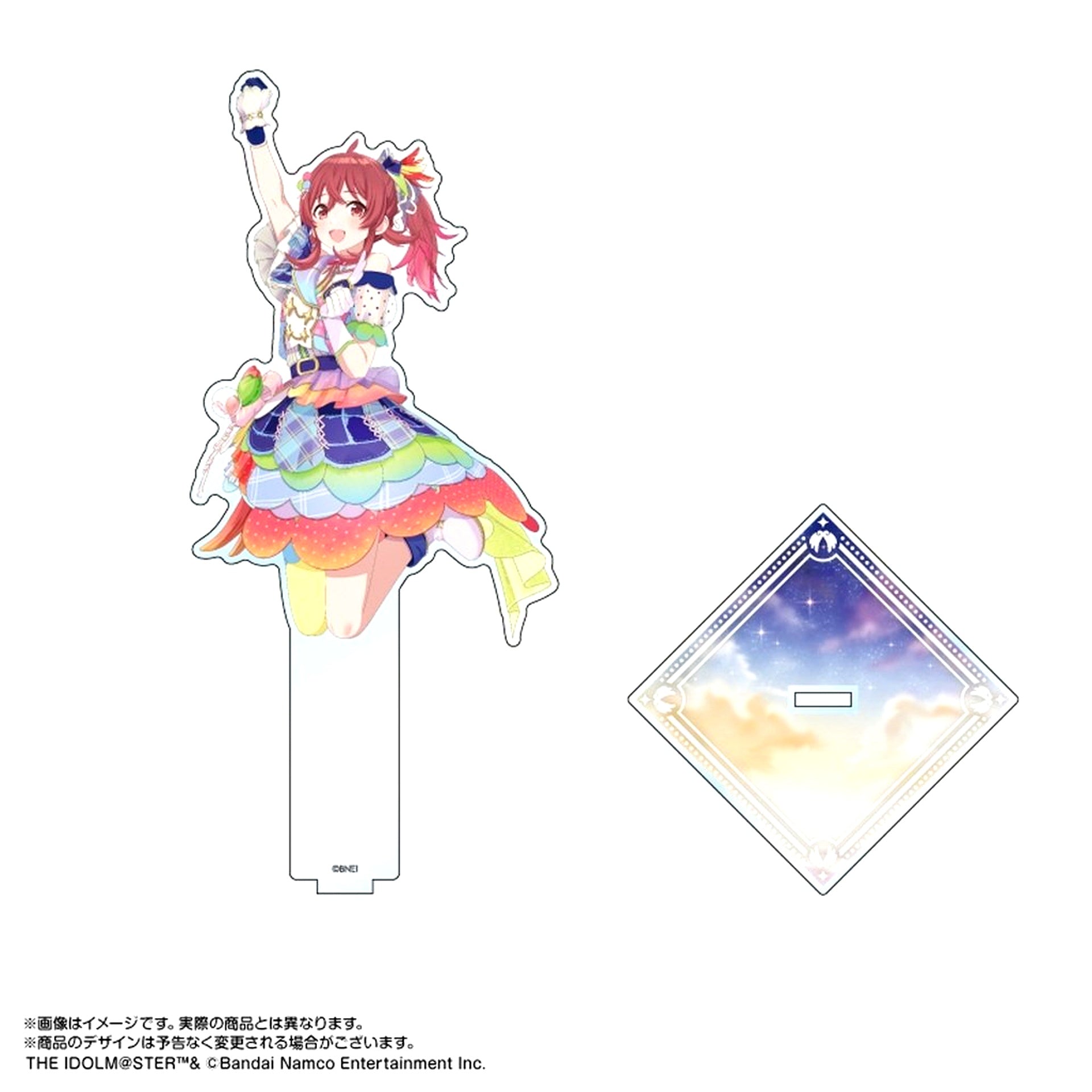 Kaho Komiya The Idolmaster Shiny Colors BIG Acrylic Stand Vol.9 283PRODUCTION SHOP 2025 Classic Season [USED]