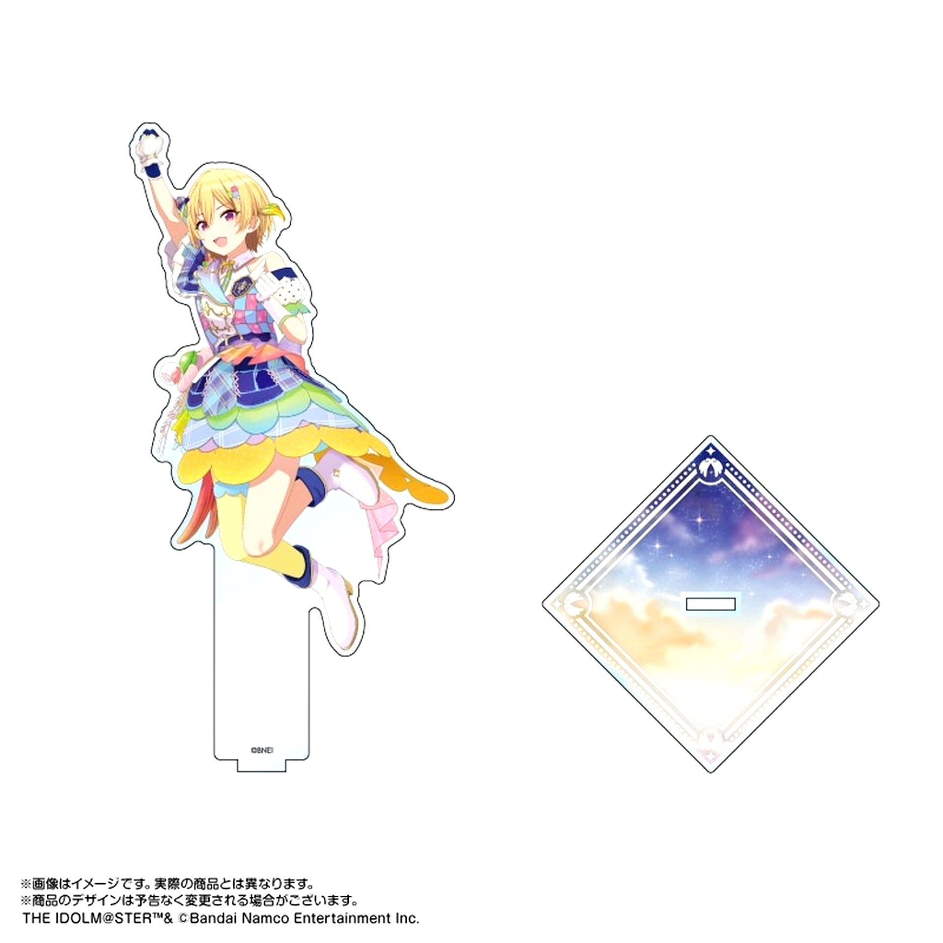 Juri Saijo The Idolmaster Shiny Colors BIG Acrylic Stand Vol.9 283PRODUCTION SHOP 2025 Classic Season [USED]