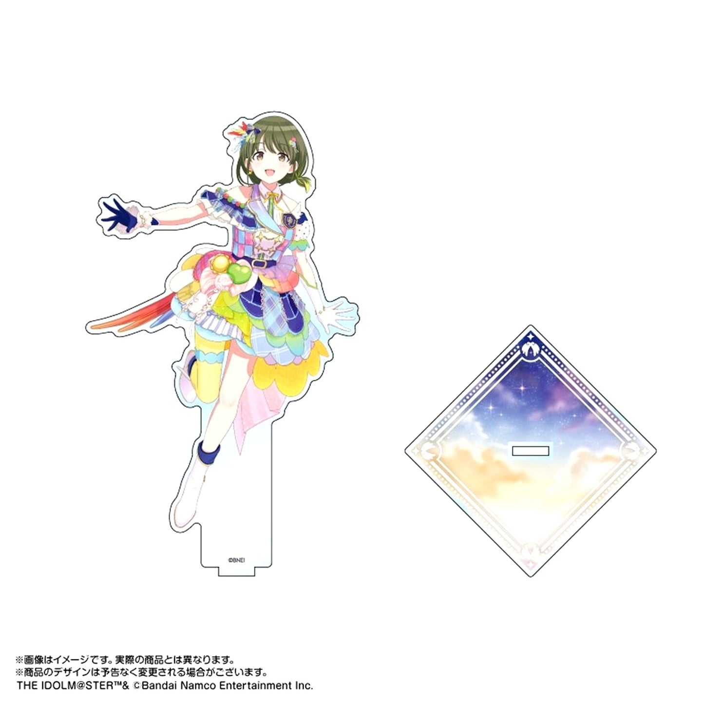 Nichika Nanakusa The Idolmaster Shiny Colors BIG Acrylic Stand Vol.8 283PRODUCTION SHOP 2025 Classic Season [USED]