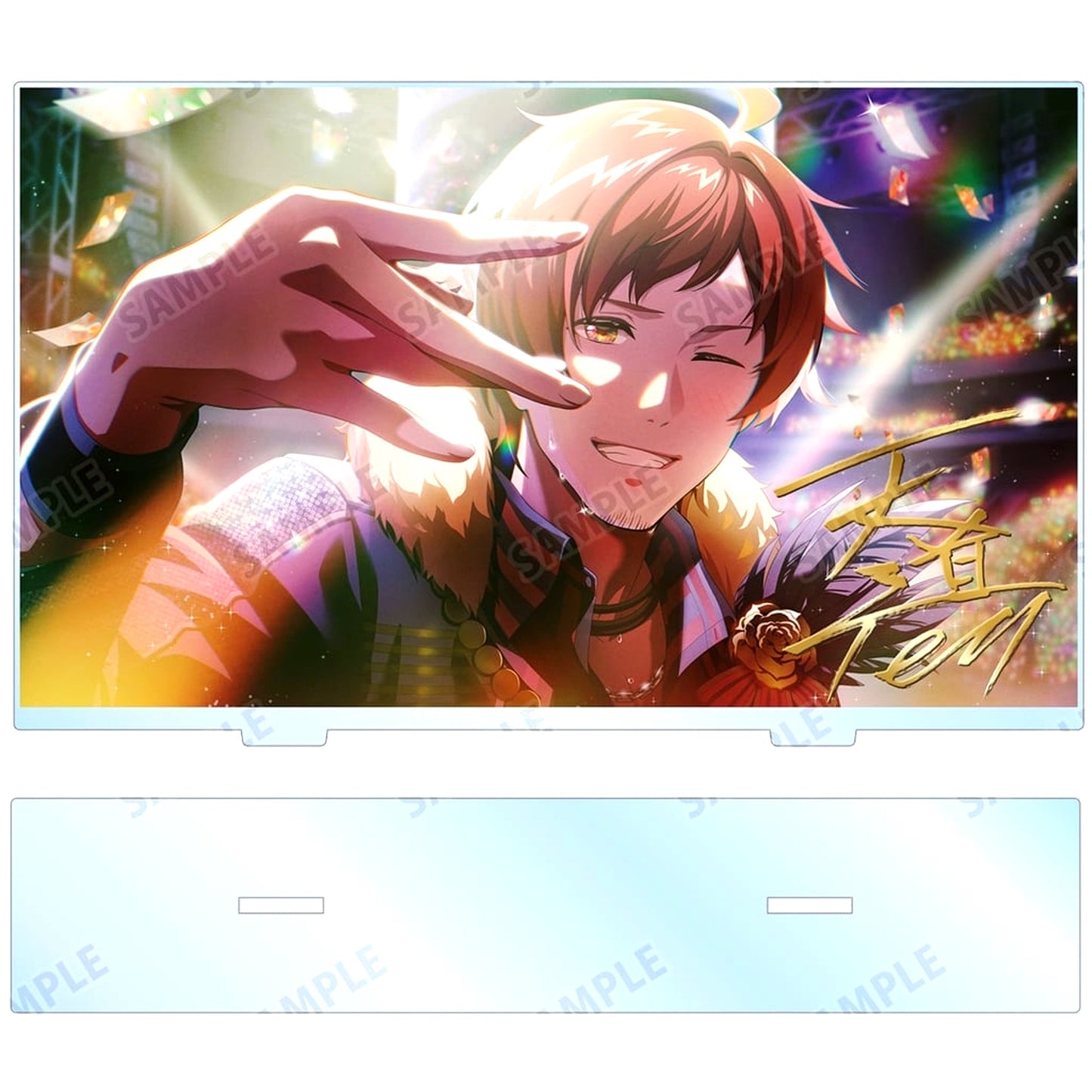 Teru Tendo The Idolmaster SideM Extra Large Acrylic Stand Brightest Smile [USED]