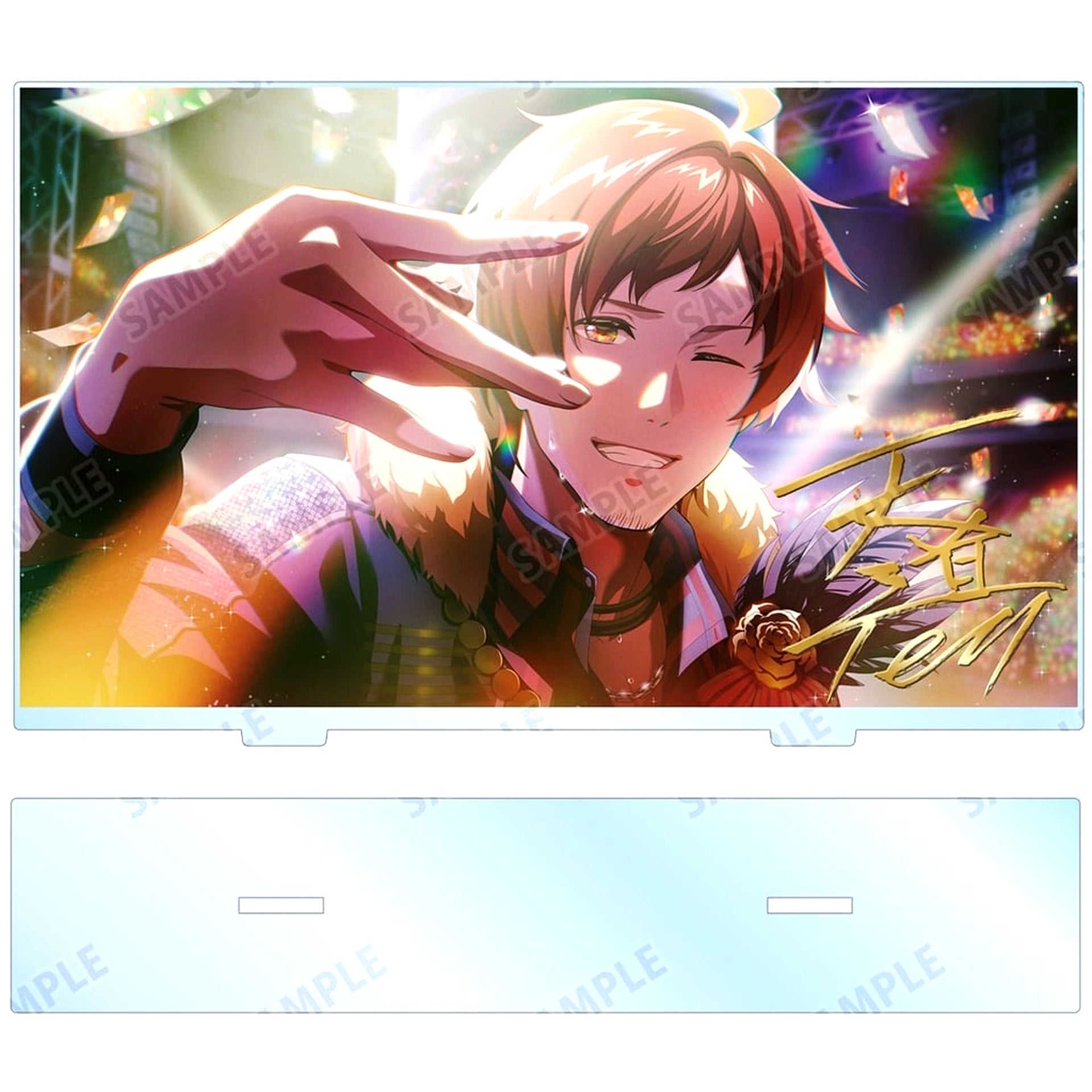 Teru Tendo The Idolmaster SideM Extra Large Acrylic Stand Brightest Smile [USED]