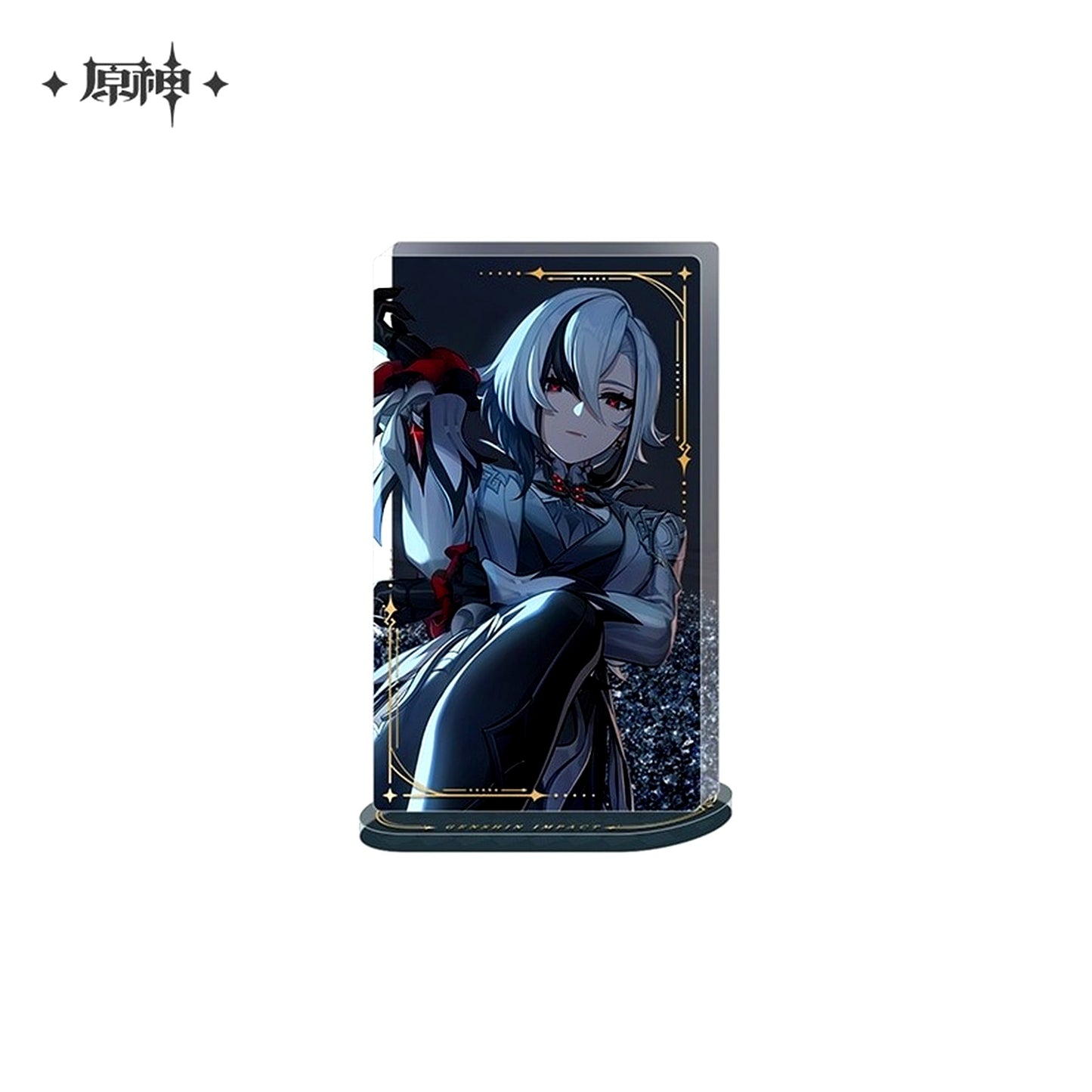 Arlecchino Character PV Series Glitter Acrylic Stand Genshin Impact [USED]