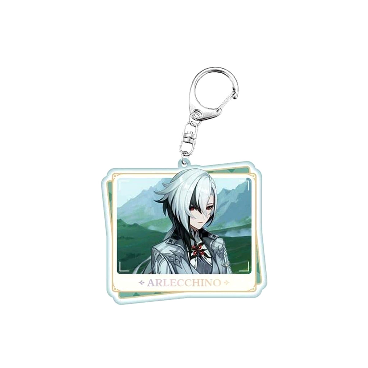 Genshin Arlecchino Character PV Series Acrylic Keychain Keychains [USED]