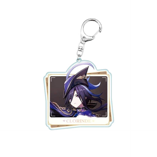 Genshin Clorinde Character PV Series Acrylic Keychain Keychains [USED]