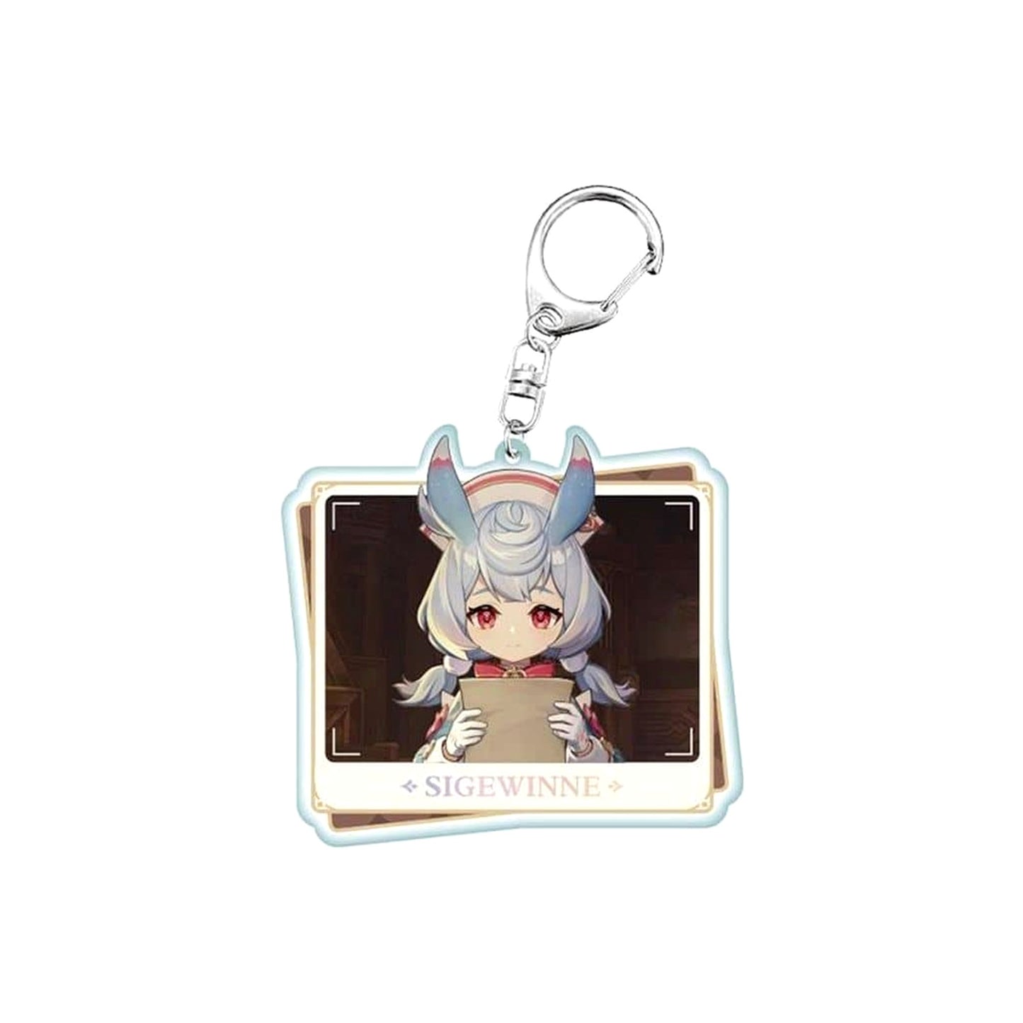 Genshin Sigewinne Character PV Series Acrylic Keychain Keychains [USED]