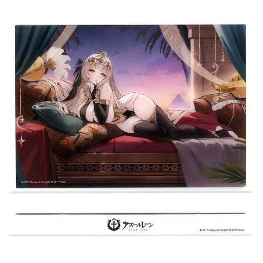 Bartolomeo Colleoni Empress Love Strategy Acrylic Art Panel Azur Lane Yostar Official Shop JR Akihabara Station Goods [USED]