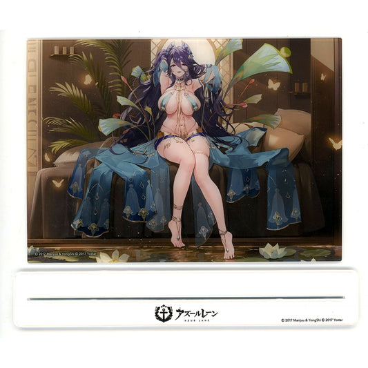Jian Iiki no Musokyo Acrylic Art Panel Azur Lane Yostar OFFICIAL SHOP JR Akihabara Station Store Goods [USED]