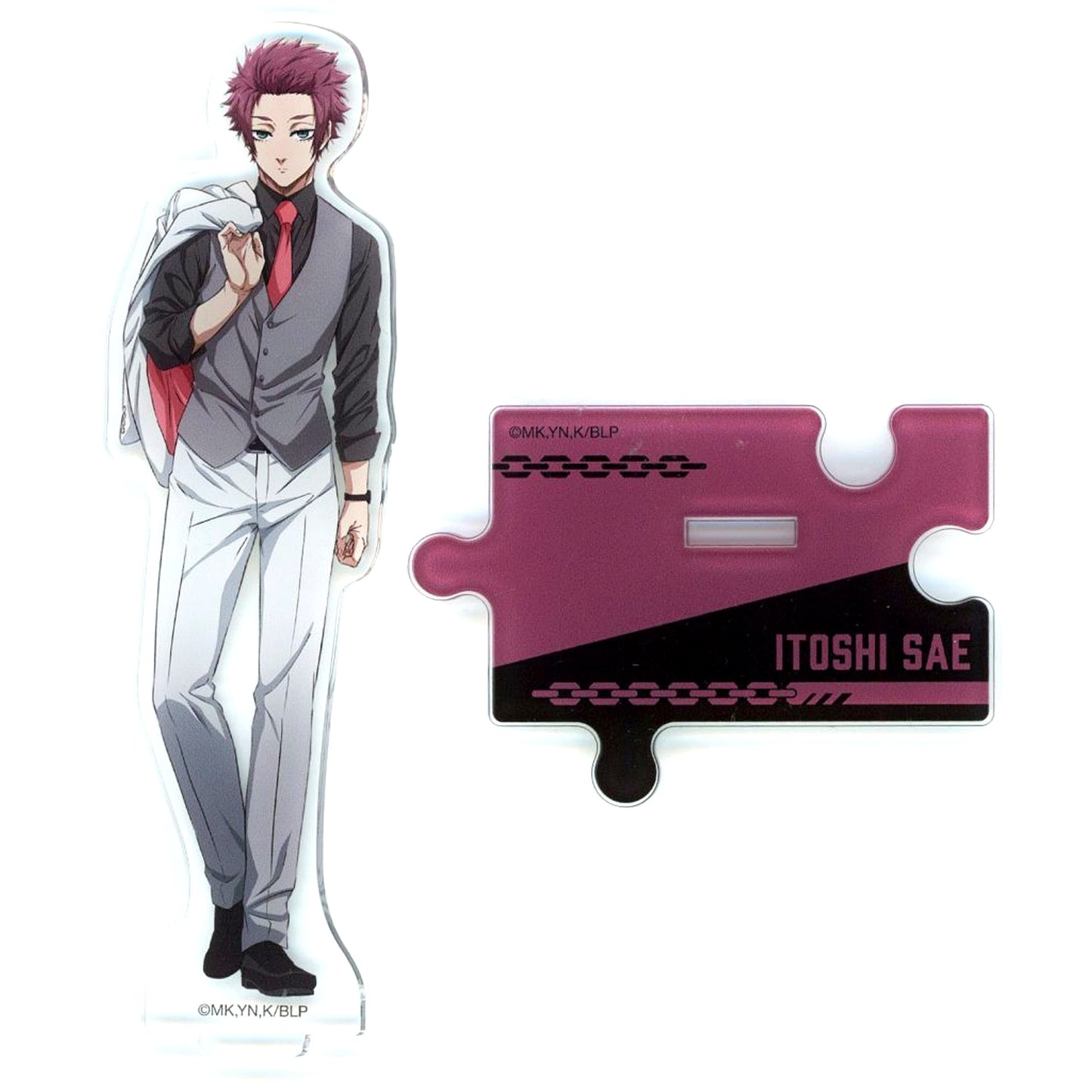 Sae Itoshi Acrylic Stand Blue Lock Exhibition EGOIST EXHIBITION the animation [USED]