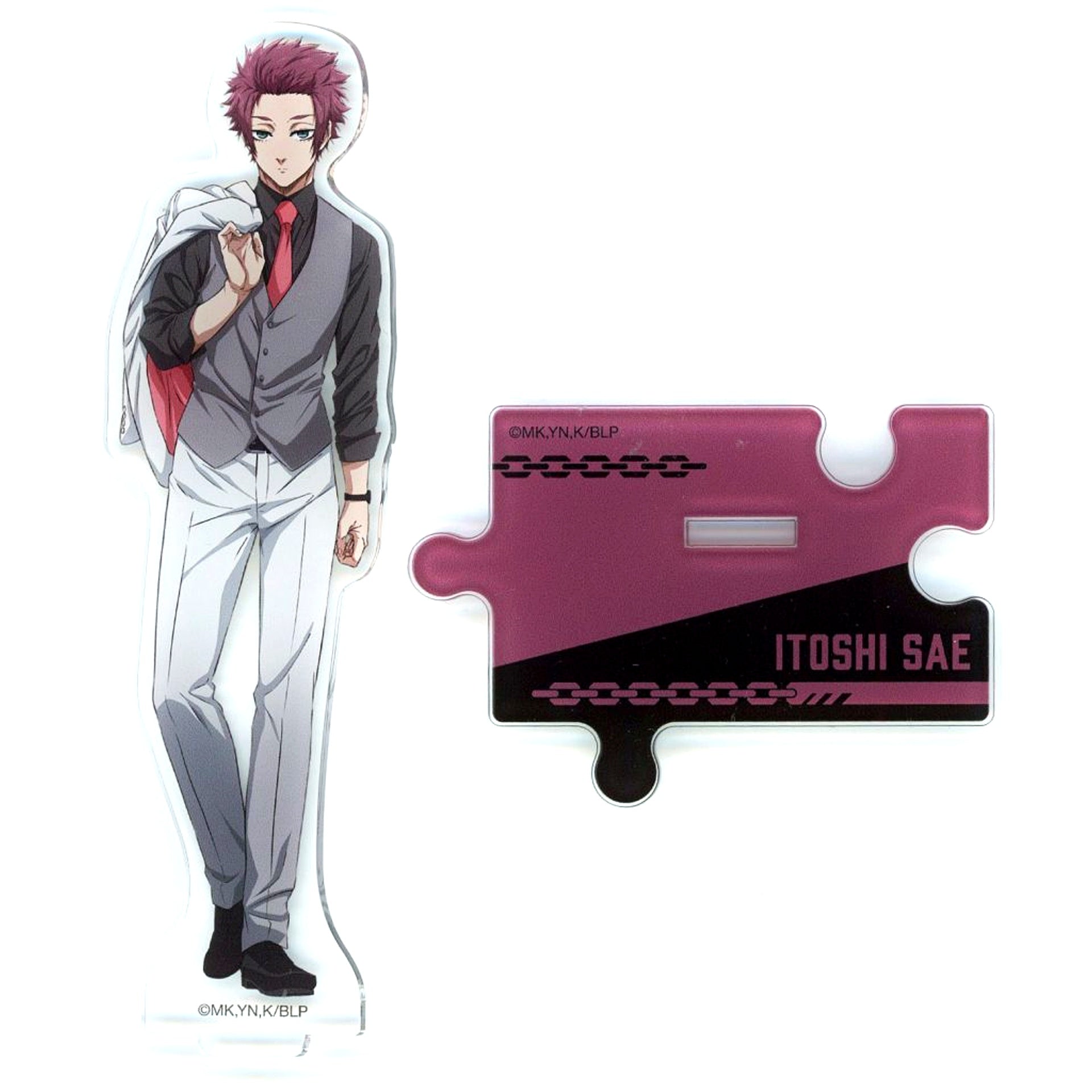 Sae Itoshi Acrylic Stand Blue Lock Exhibition EGOIST EXHIBITION the animation [USED]