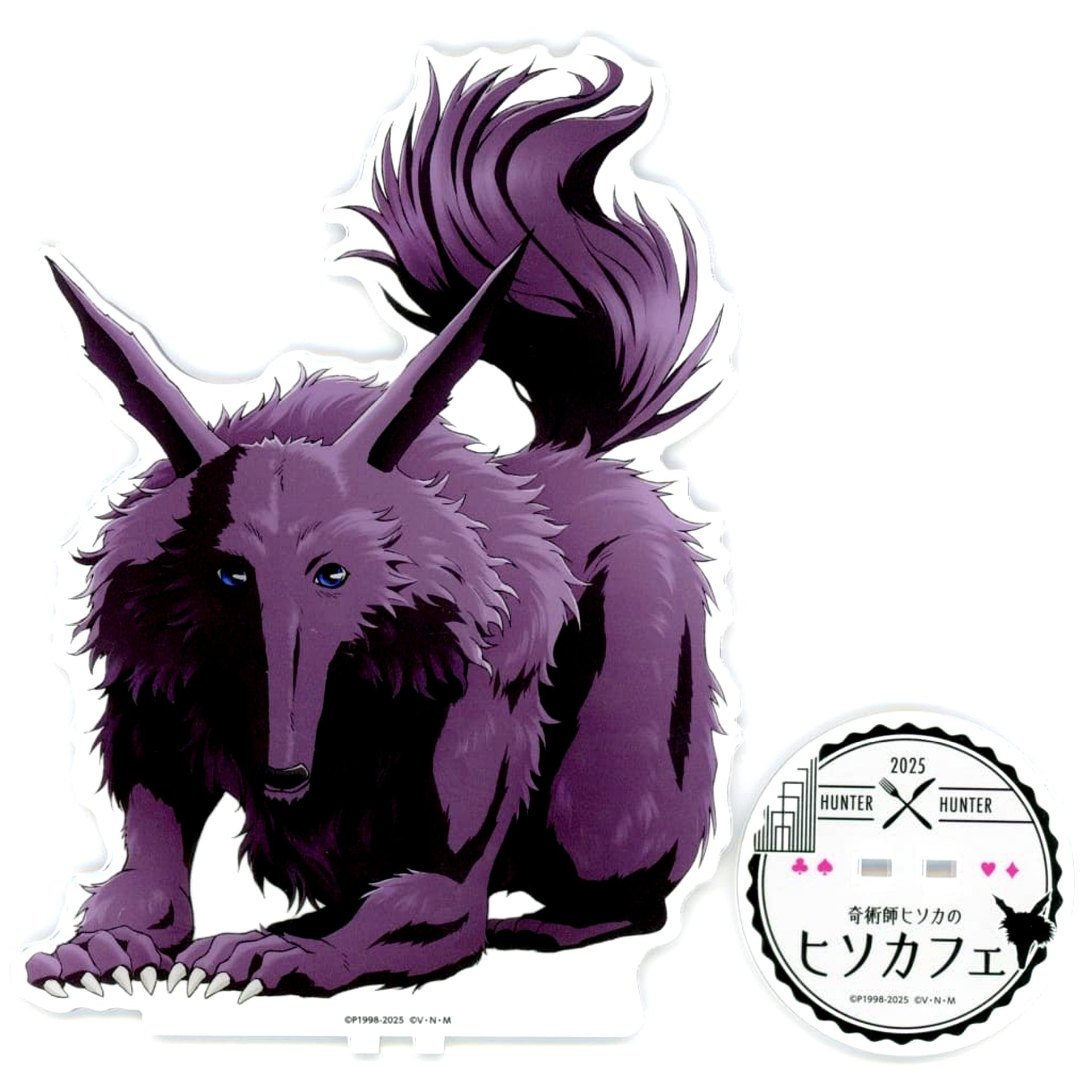 Mike Hunter x Hunter BIG Acrylic Stand animatecafe Collaboration Magician Hisoka's Hisoka Cafe Vol.3 [USED]