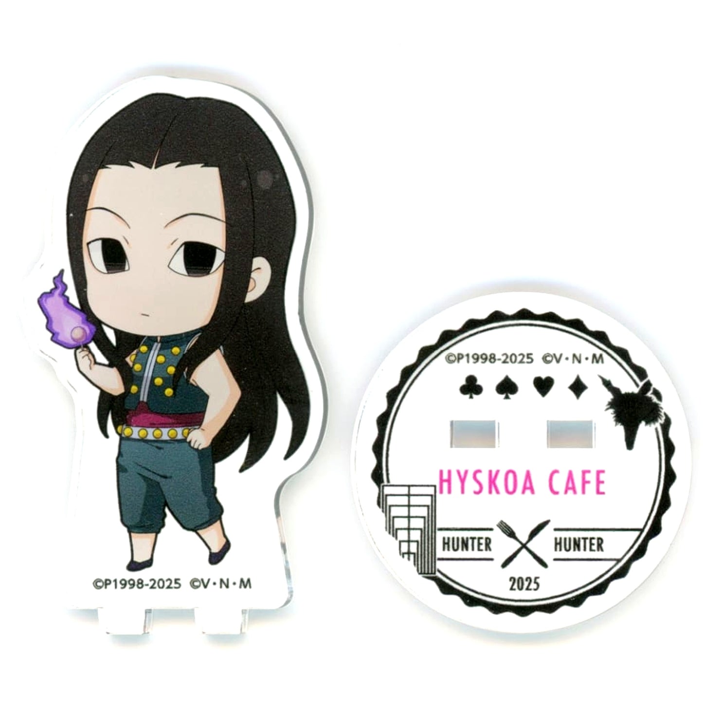 Illumi Zoldyck Hunter x Hunter animate cafe Magician Hisoka's Hisoka Cafe 3rd Trading Acrylic Stand [USED]