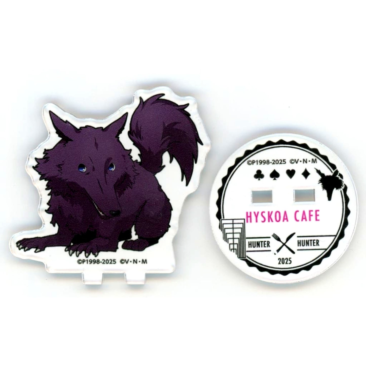 Mike Hunter x Hunter Trading Acrylic Stand animatecafe Collaboration Magician Hisoka's Hisoka Cafe Vol.3 [USED]