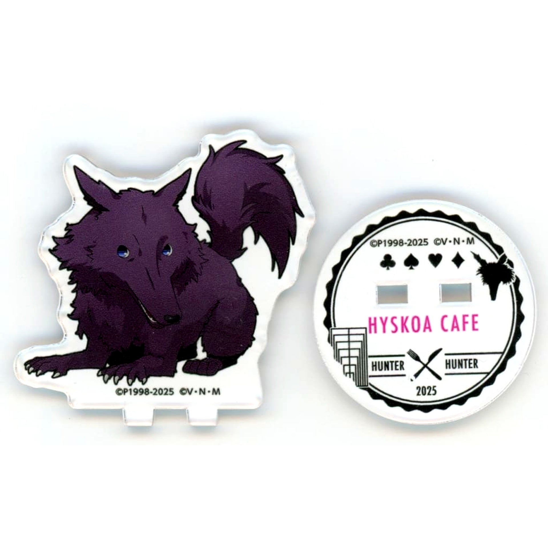 Mike Hunter x Hunter Trading Acrylic Stand animatecafe Collaboration Magician Hisoka's Hisoka Cafe Vol.3 [USED]