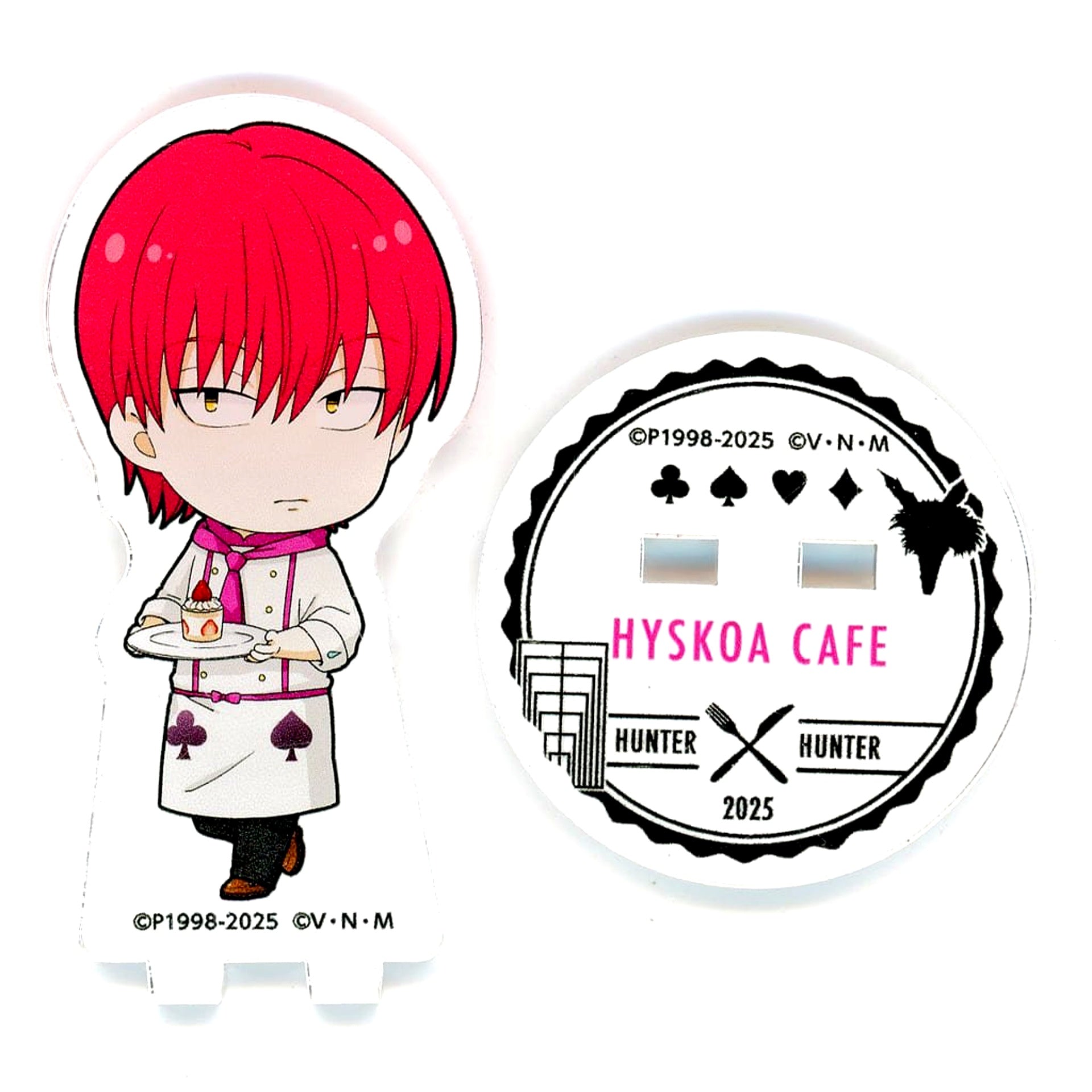 Hisoka Morow Hunter x Hunter animate cafe Magician Hisoka's Hisoka Cafe 3rd Trading Acrylic Stand Cafe Outfit [USED]