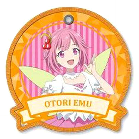 Colorful Stage! The Movie: A Miku Who Can't Sing Emu Otori Capsule Patch Charm Collection Vol.2 Charm [USED]