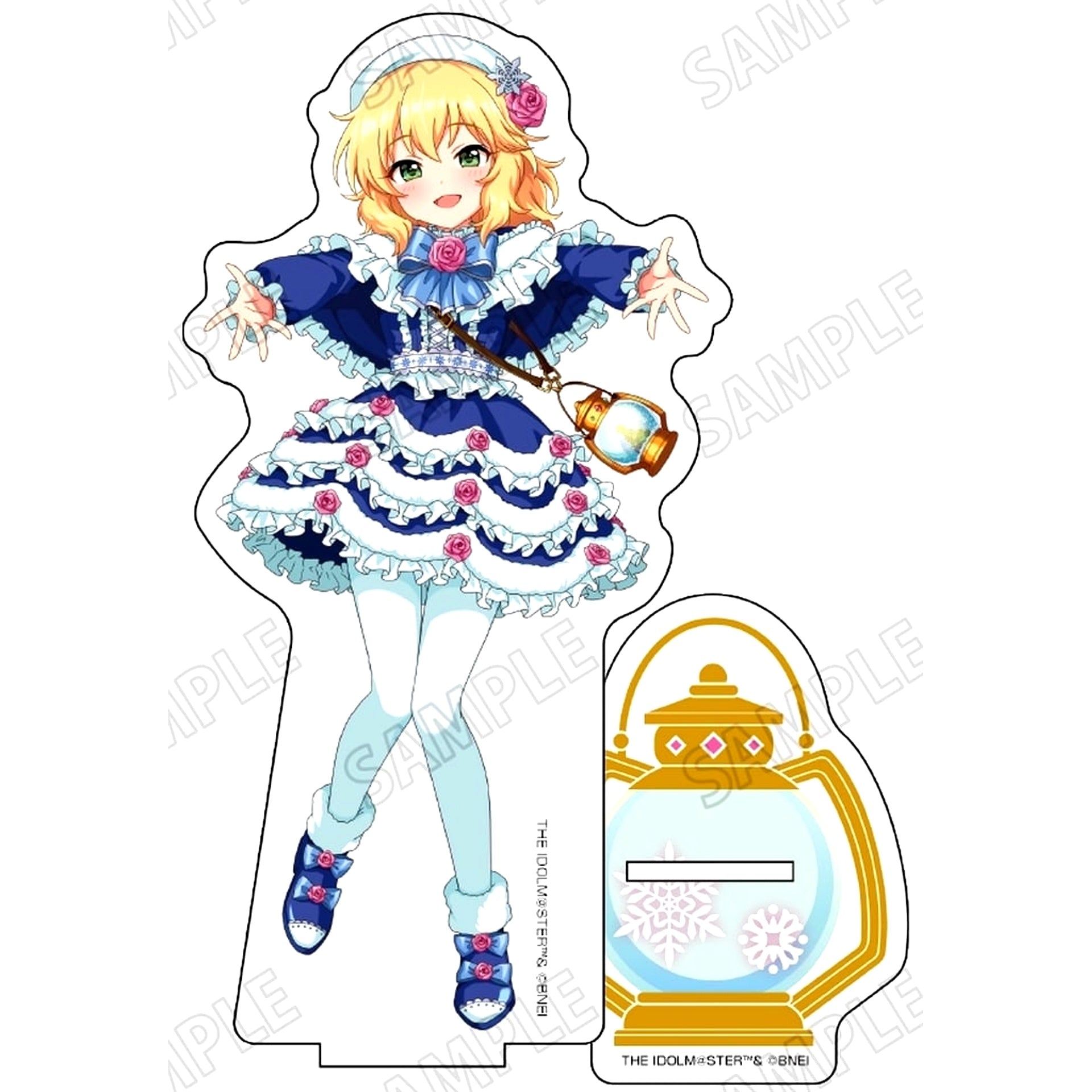Momoka Sakurai The Idolmaster Cinderella Girls Snow Globe Drawn BIG Acrylic Stand [USED]