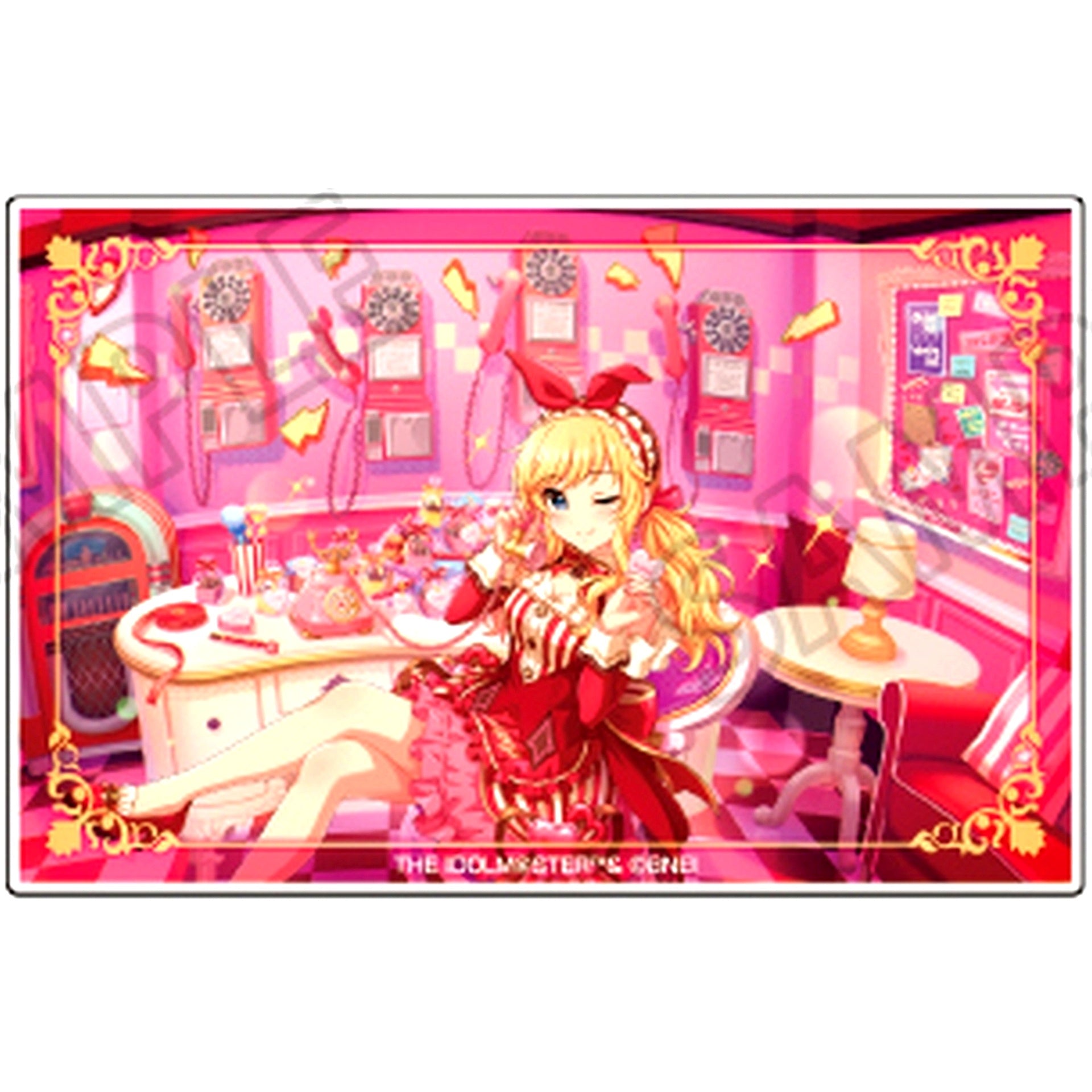 Yui Ohtsuki Acrylic Block Collection The Idolmaster Cinderella Girls [USED]