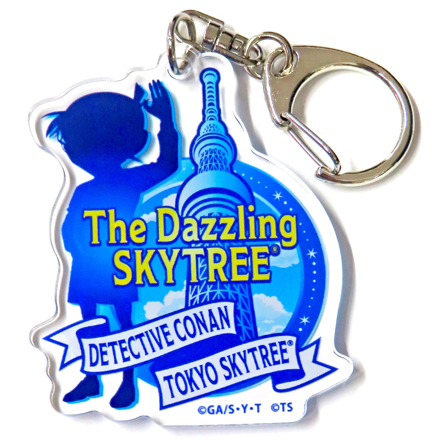 Event Logo Detective Conan x Tokyo Skytree Kirameki no Skytree Blind Acrylic Keychain [USED]
