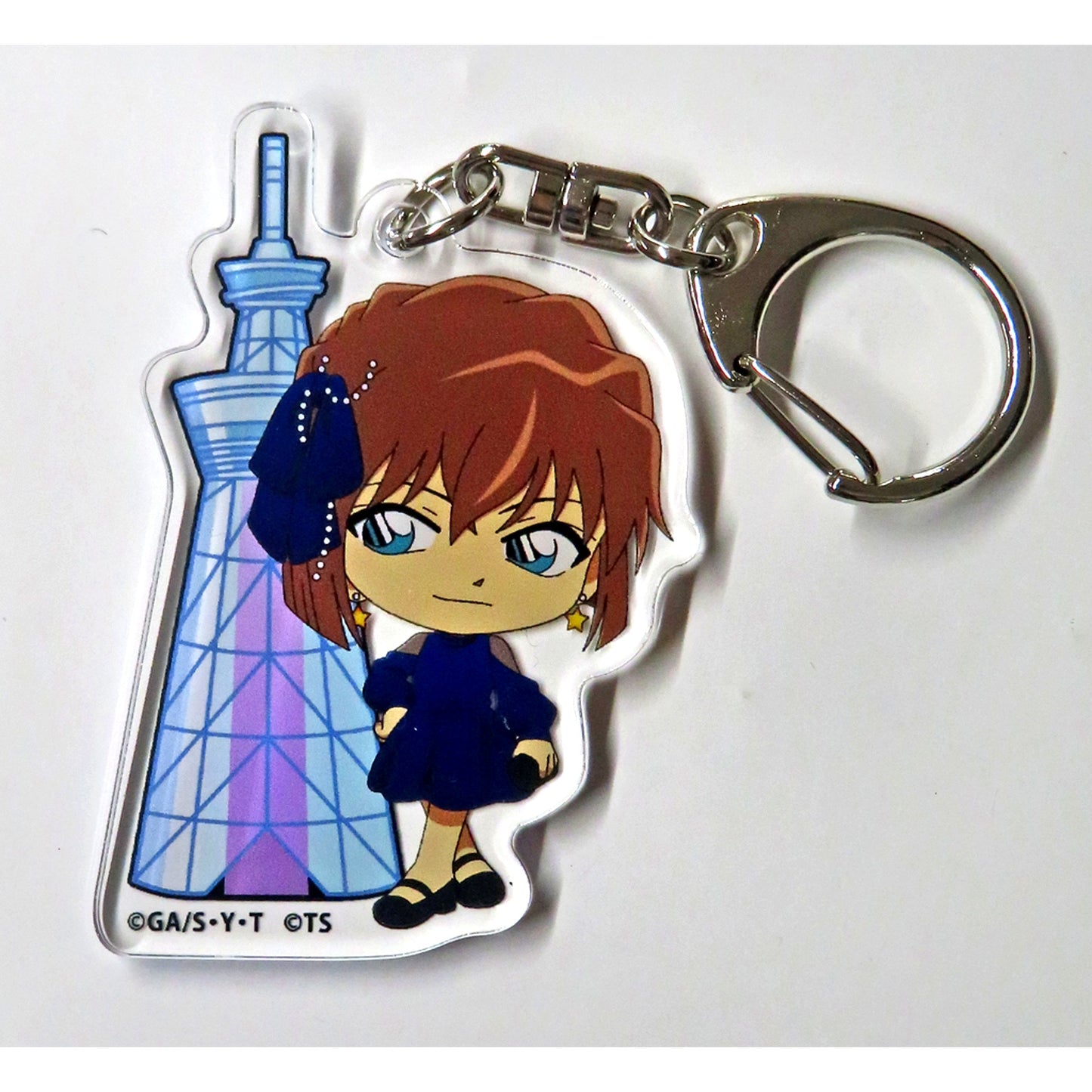 Ai Haibara Detective Conan x Tokyo Skytree Kirameki no Skytree Blind Acrylic Keychain [USED]