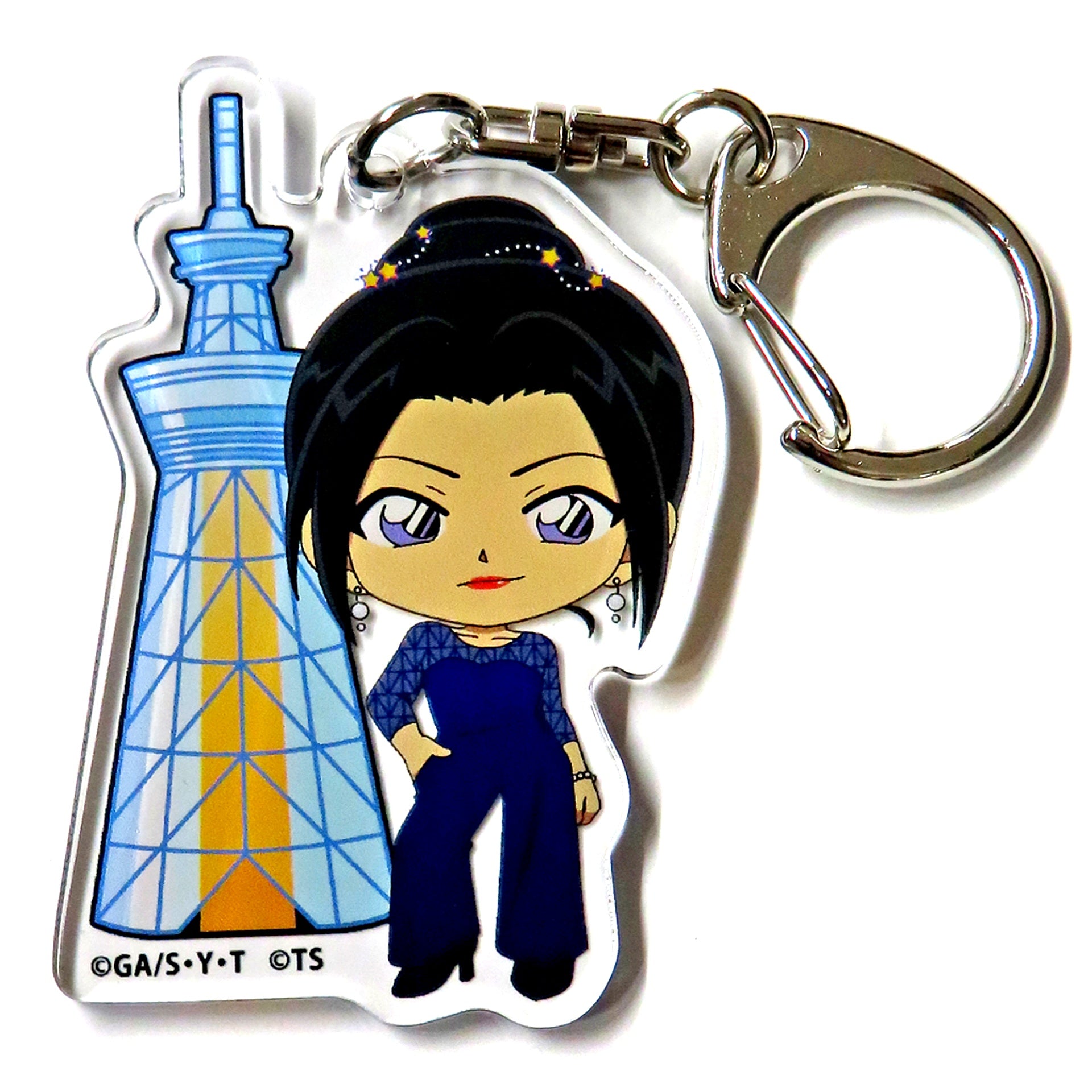 Yui Uehara Detective Conan x Tokyo Skytree Kirameki no Skytree Blind Acrylic Keychain [USED]