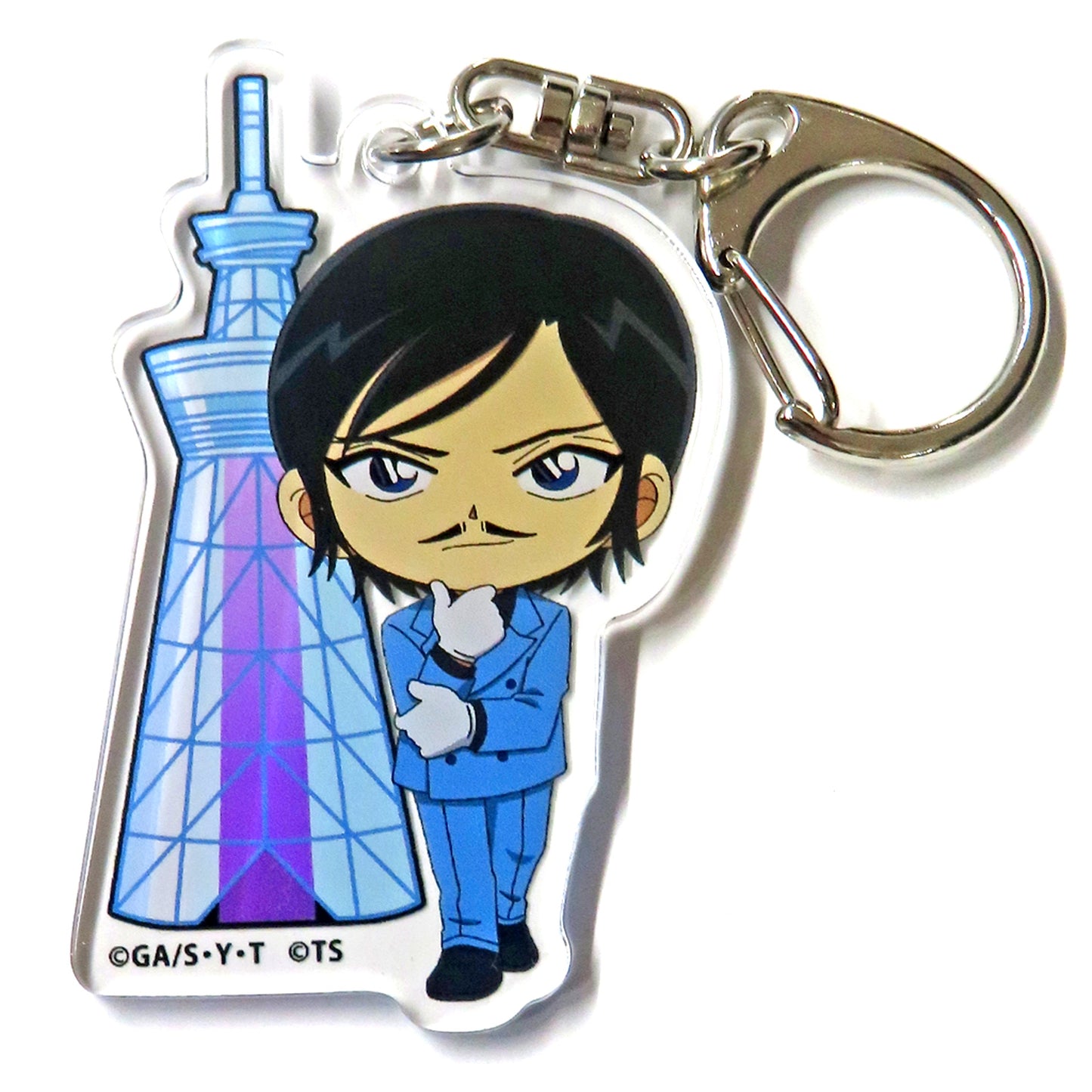 Takaaki Morofushi Detective Conan x Tokyo Skytree Kirameki no Skytree Blind Acrylic Keychain [USED]
